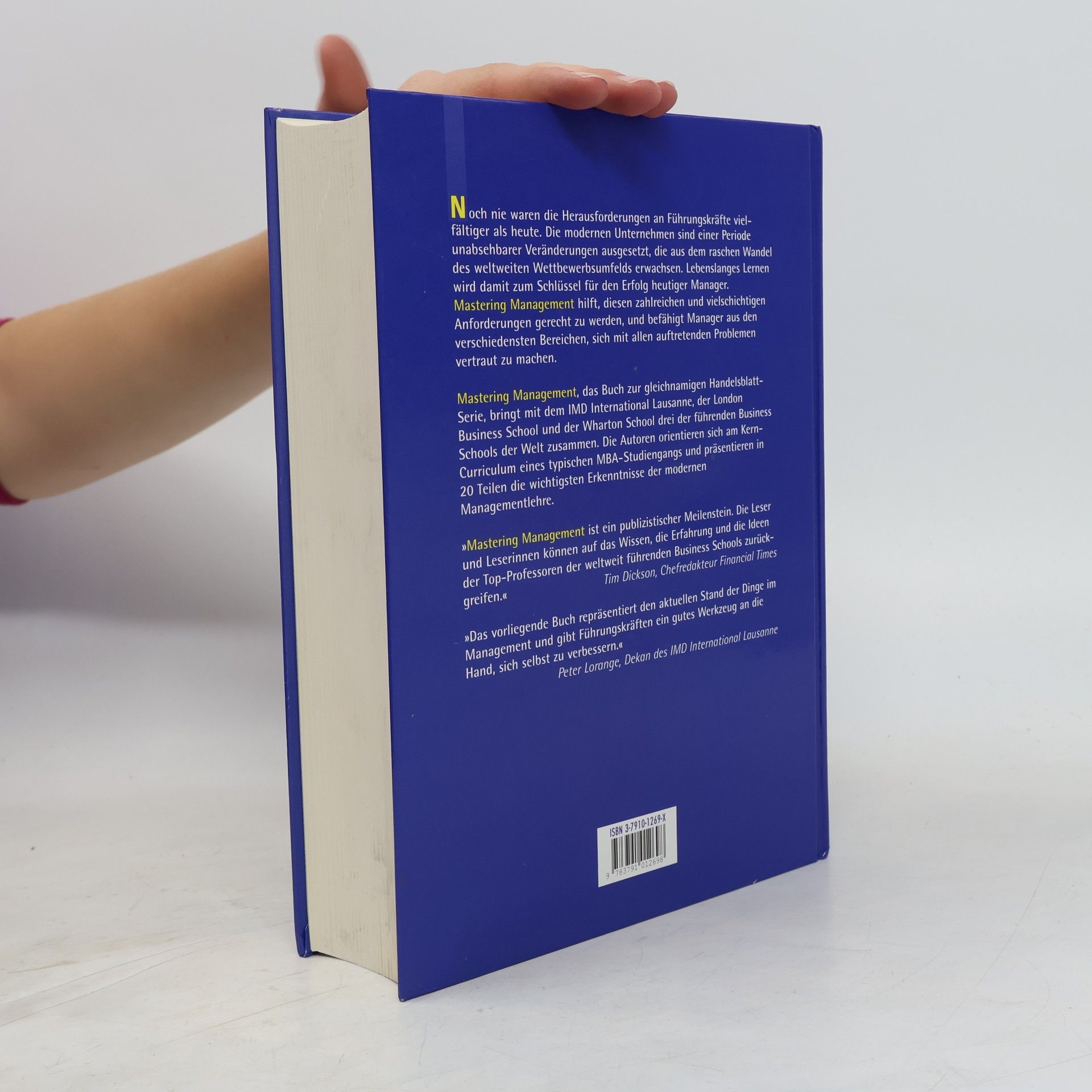 Brigitte Mues Das MBA-Buch Mastering-Management