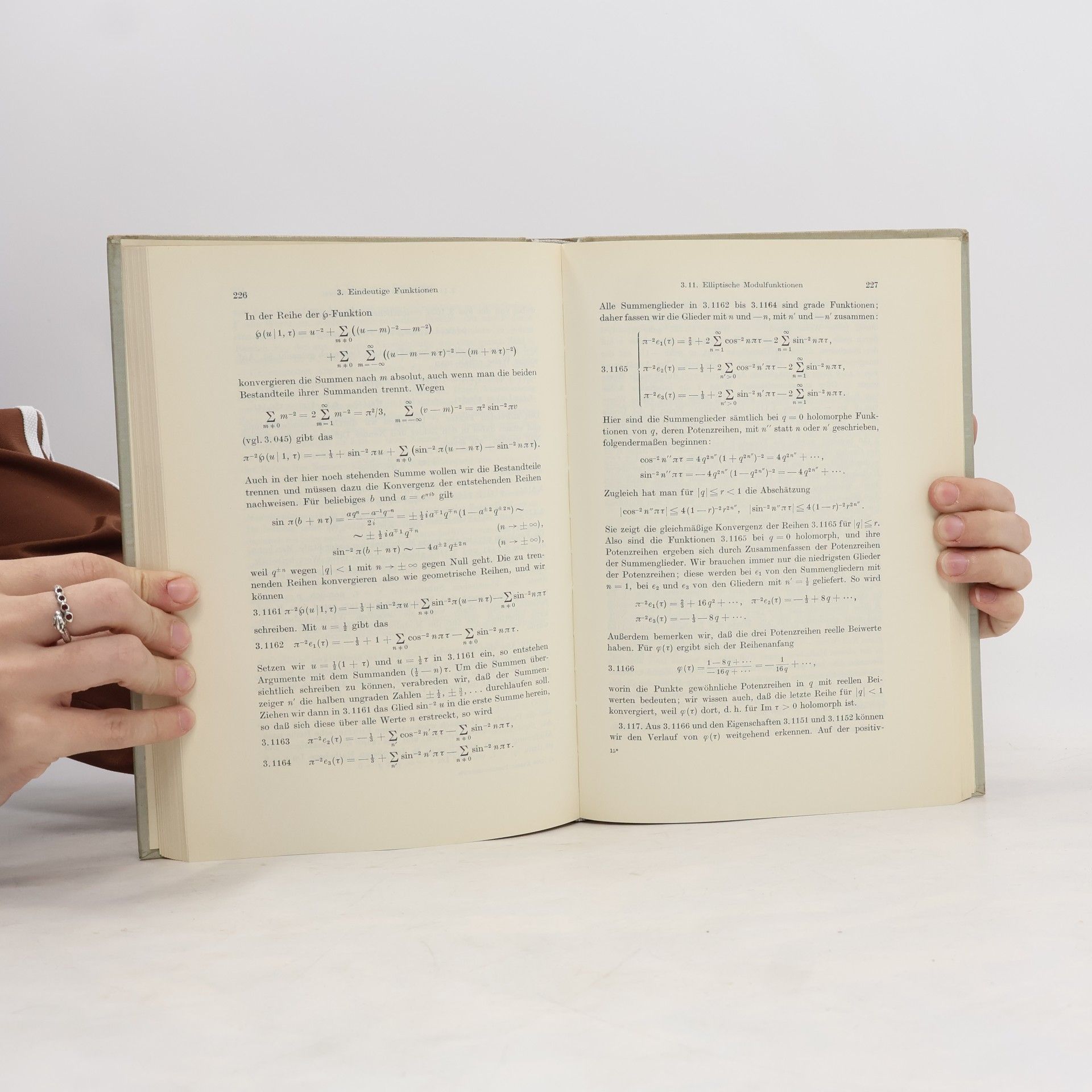 Hellmuth Kneser Funktionentheorie