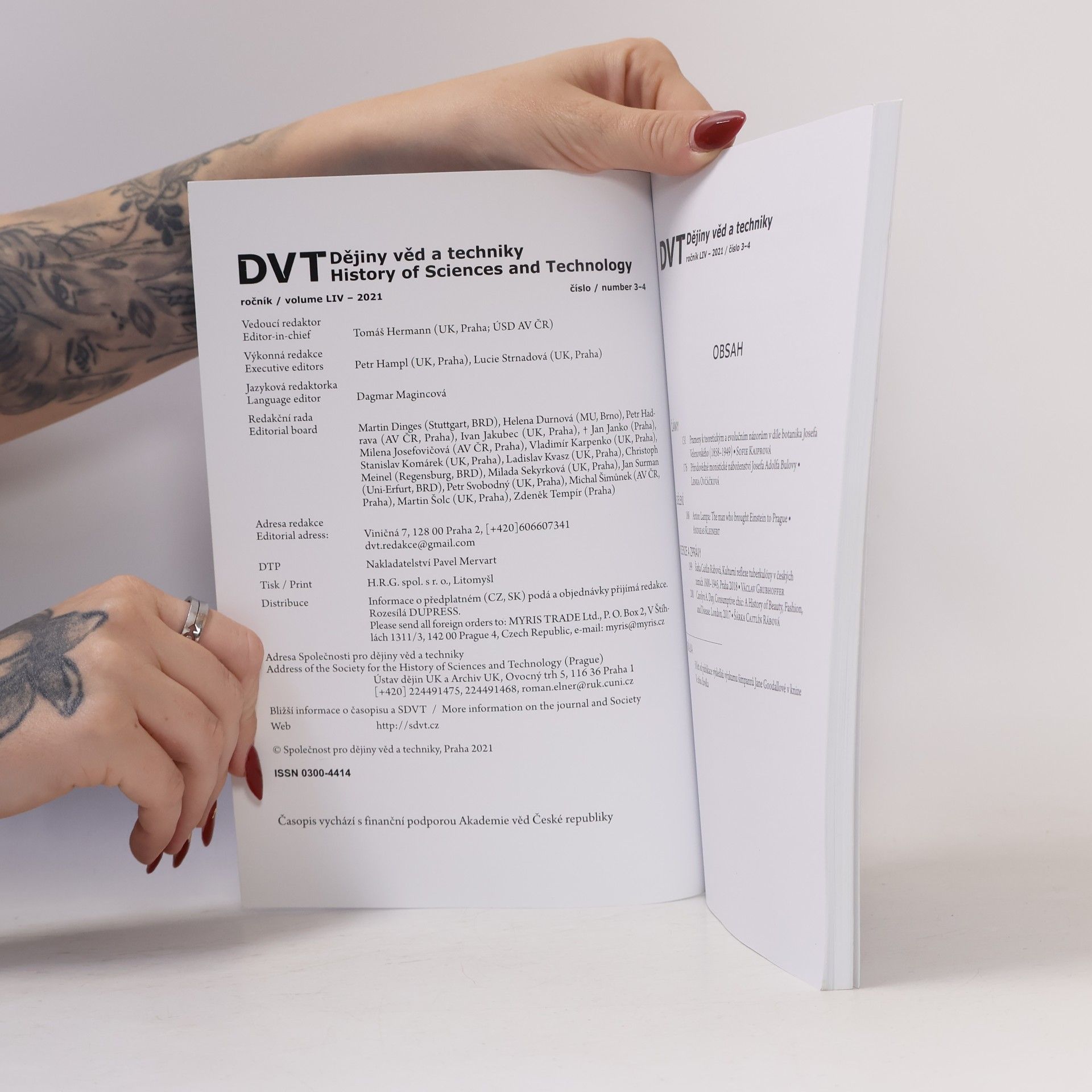 Kolektiv autorů Dějiny věd a techniky 3-4/2021