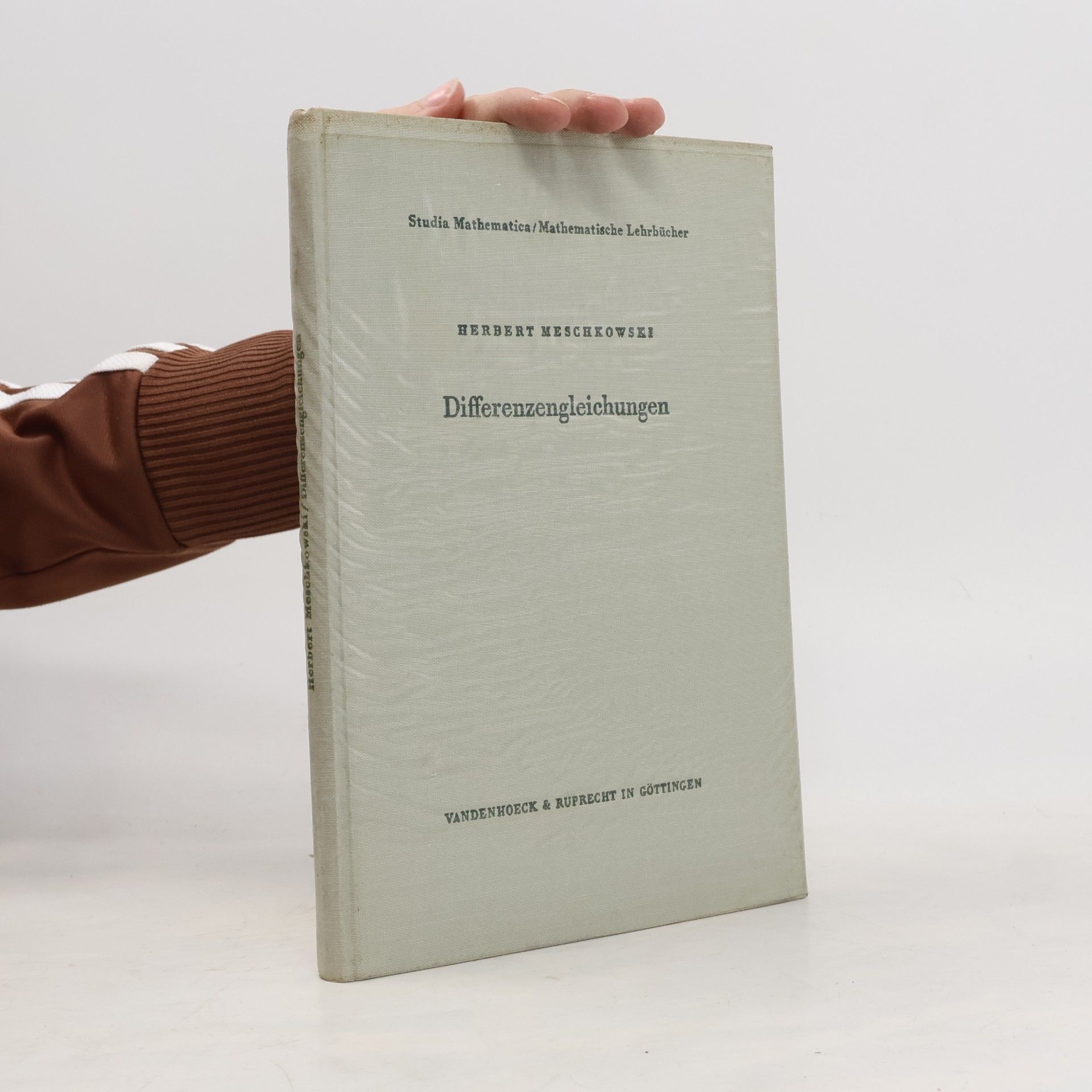 Herbert Meschkowski Differenzengleichungen