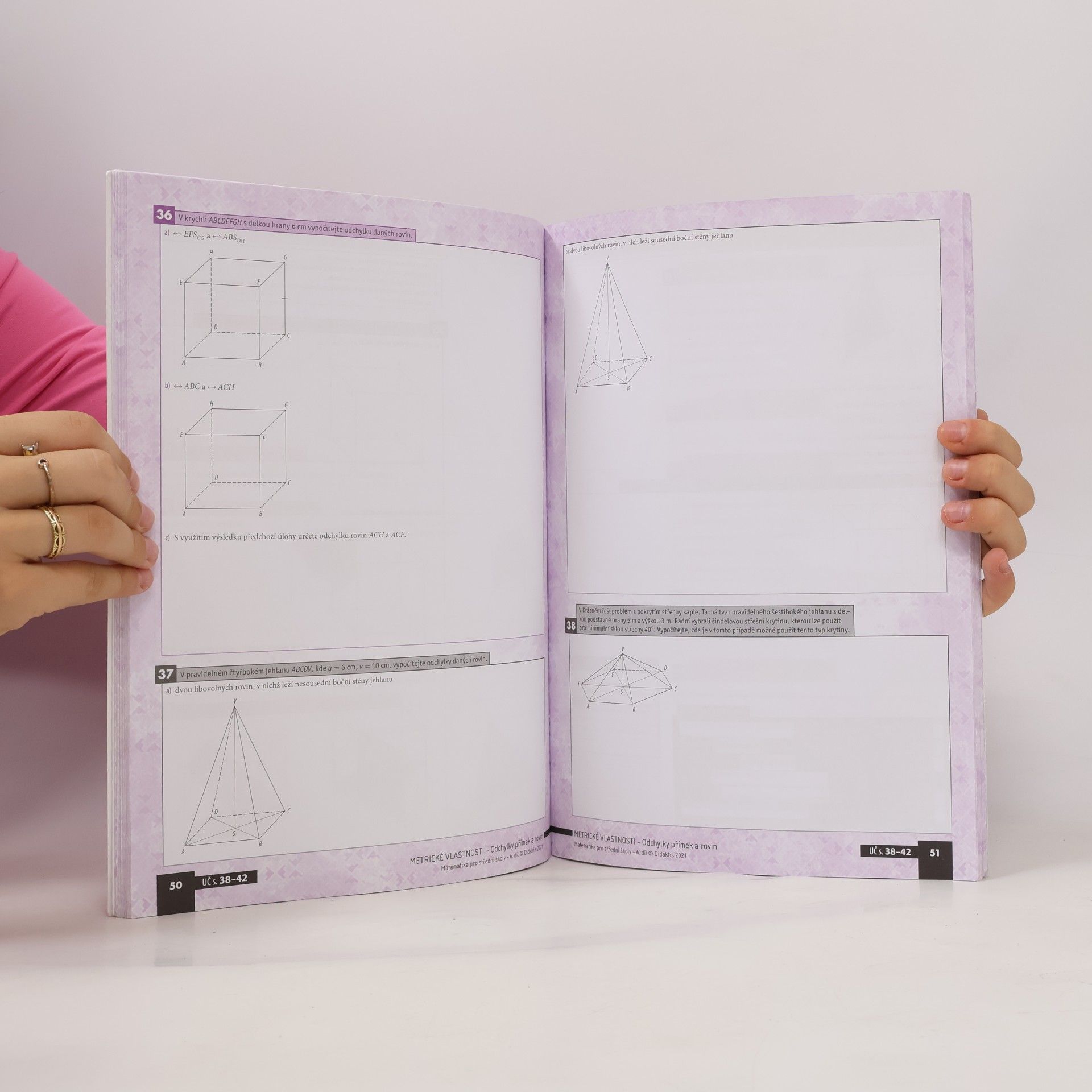 Jakub Mrázek Matematika pro střední školy. 6. díl, Stereometrie. Pracovní sešit