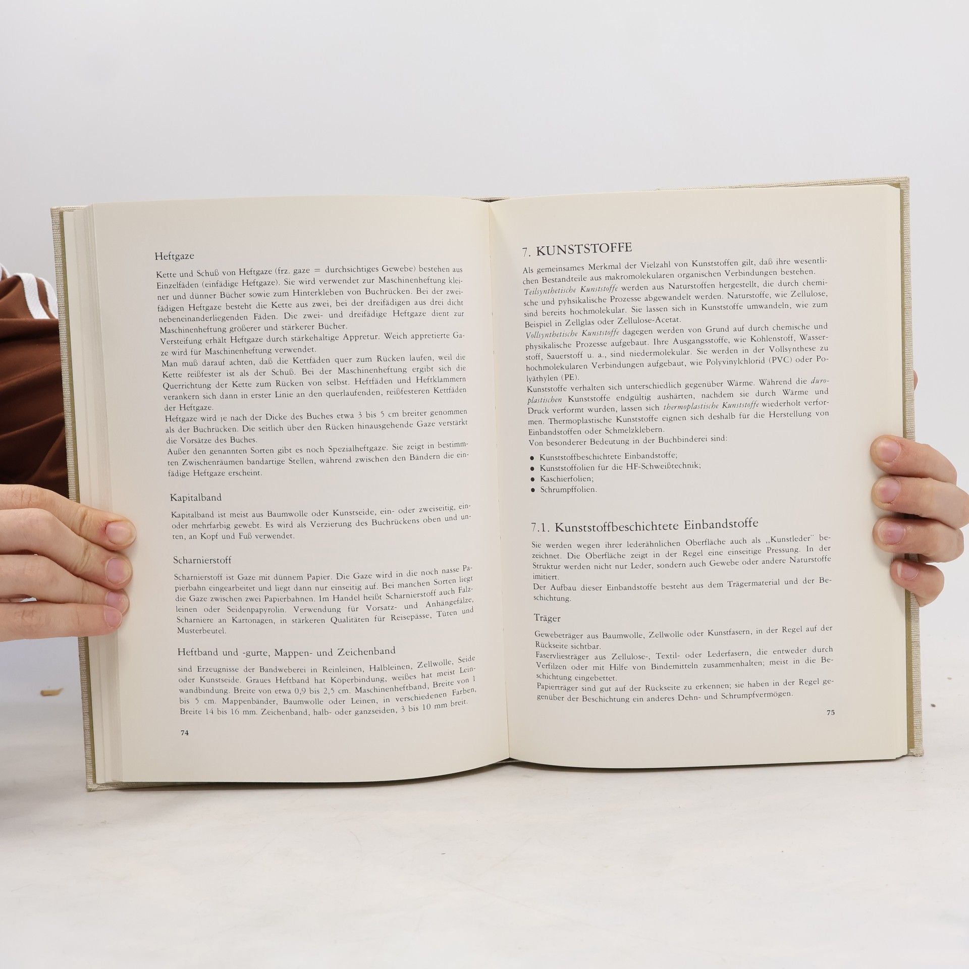 Günter Krickler Die Werkstoffe des Buchbinders