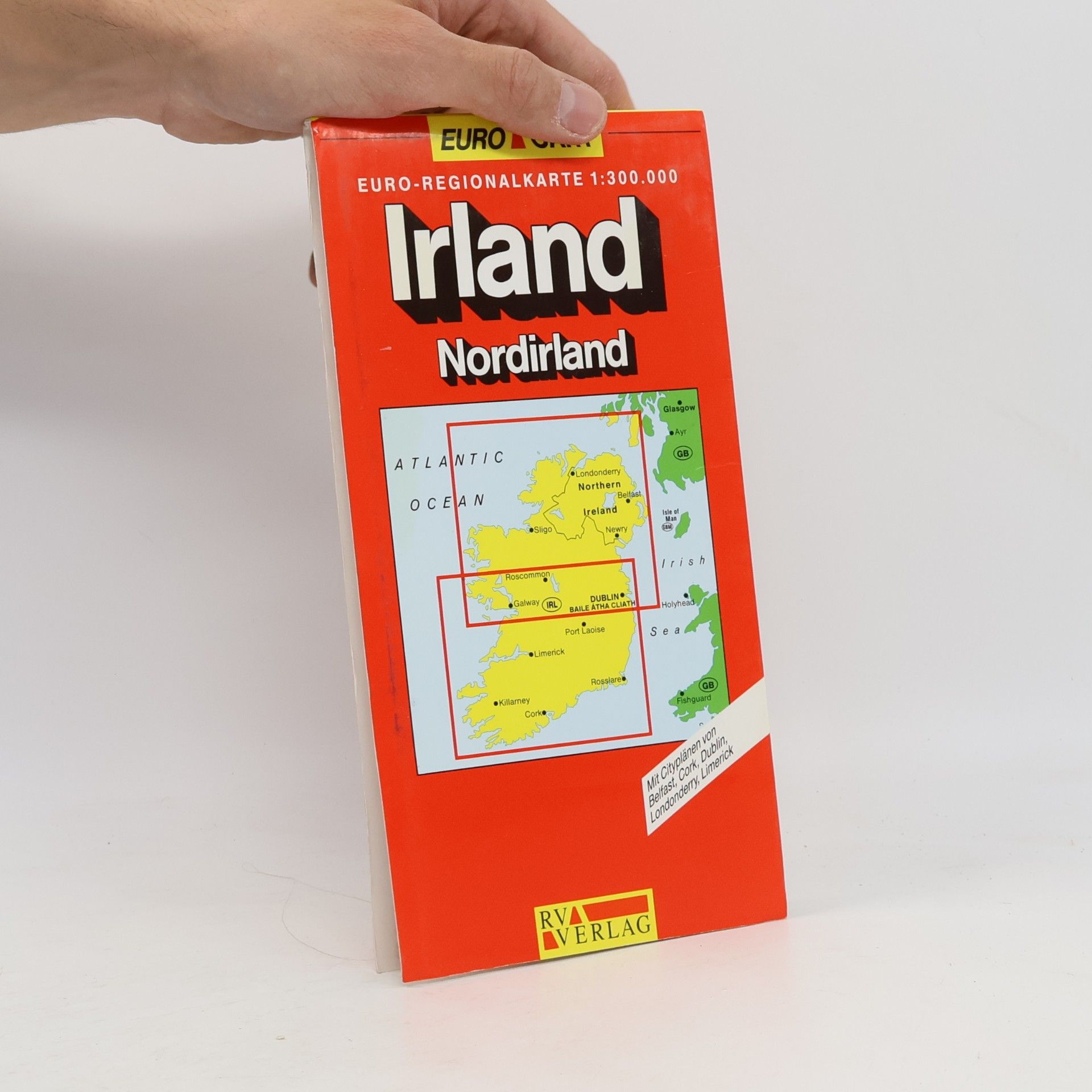 kolektiv RV Euro-Regionalkarte 1:300 000 Irland / Nordirland