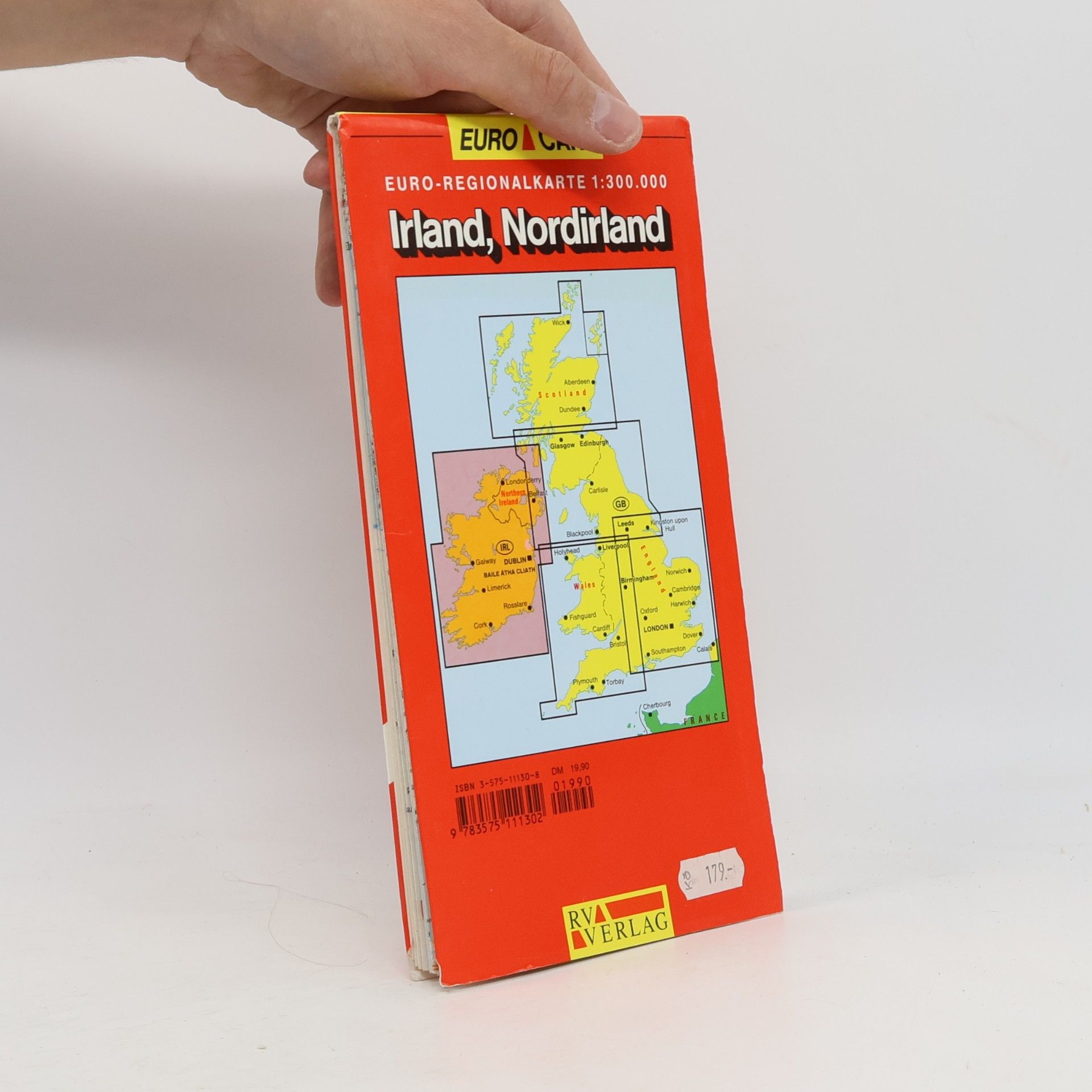 RV Euro-Regionalkarte 1:300 000 Irland / Nordirland