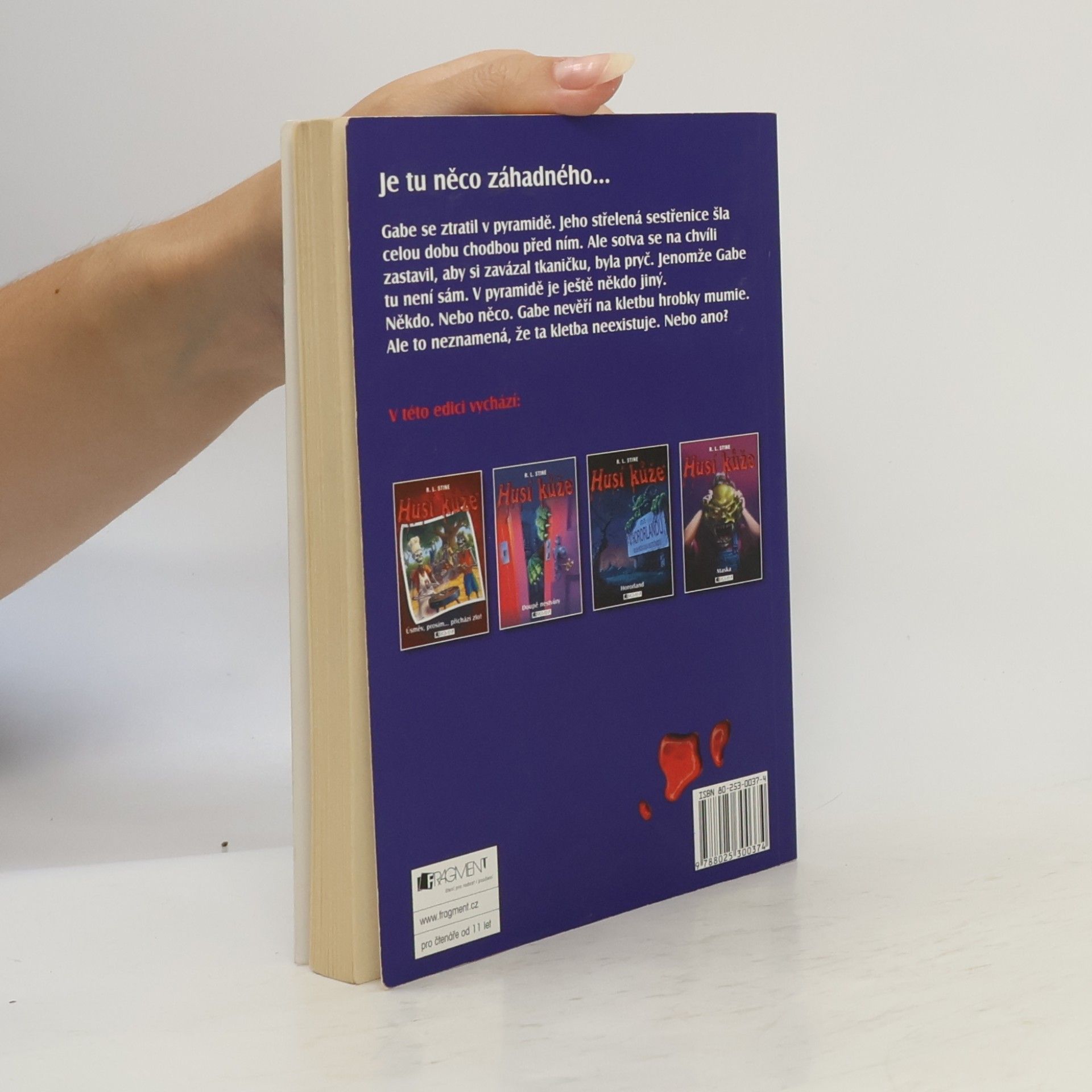 R. L. Stine Husí kůže: Kletba egyptské mumie