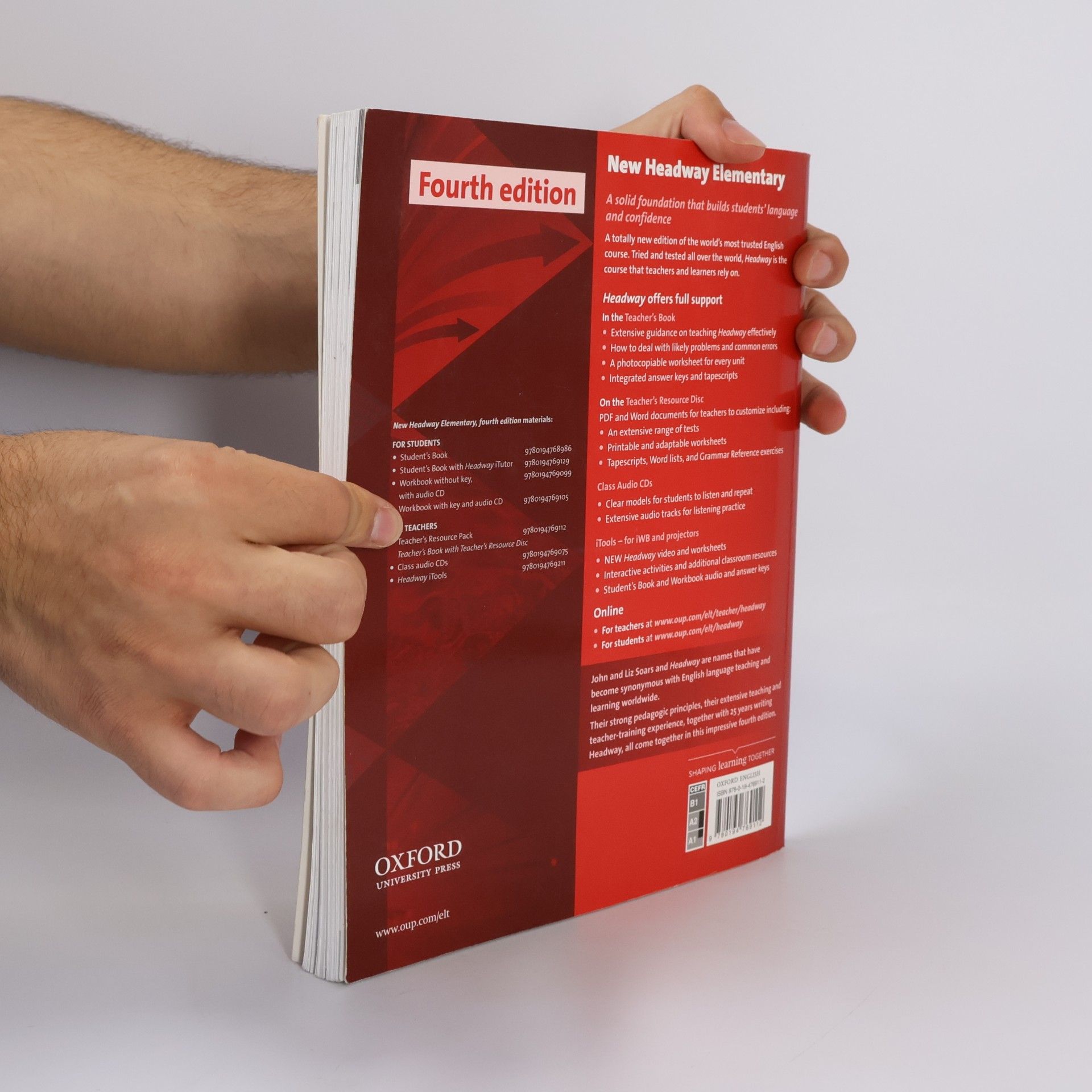 Liz Soars New Headway Elementary Teacher´s Book with Teacher´s Resource Disc (4th)