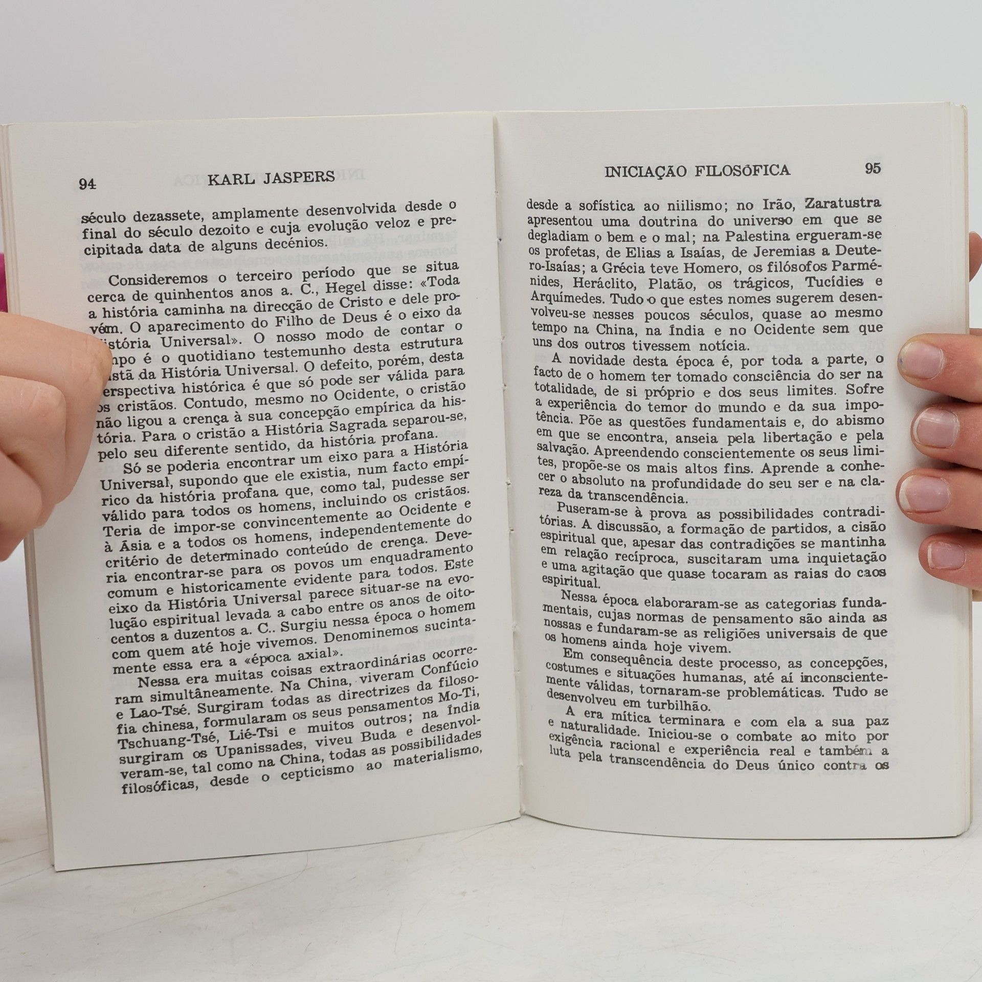 Karl Jaspers Iniciação filosófica