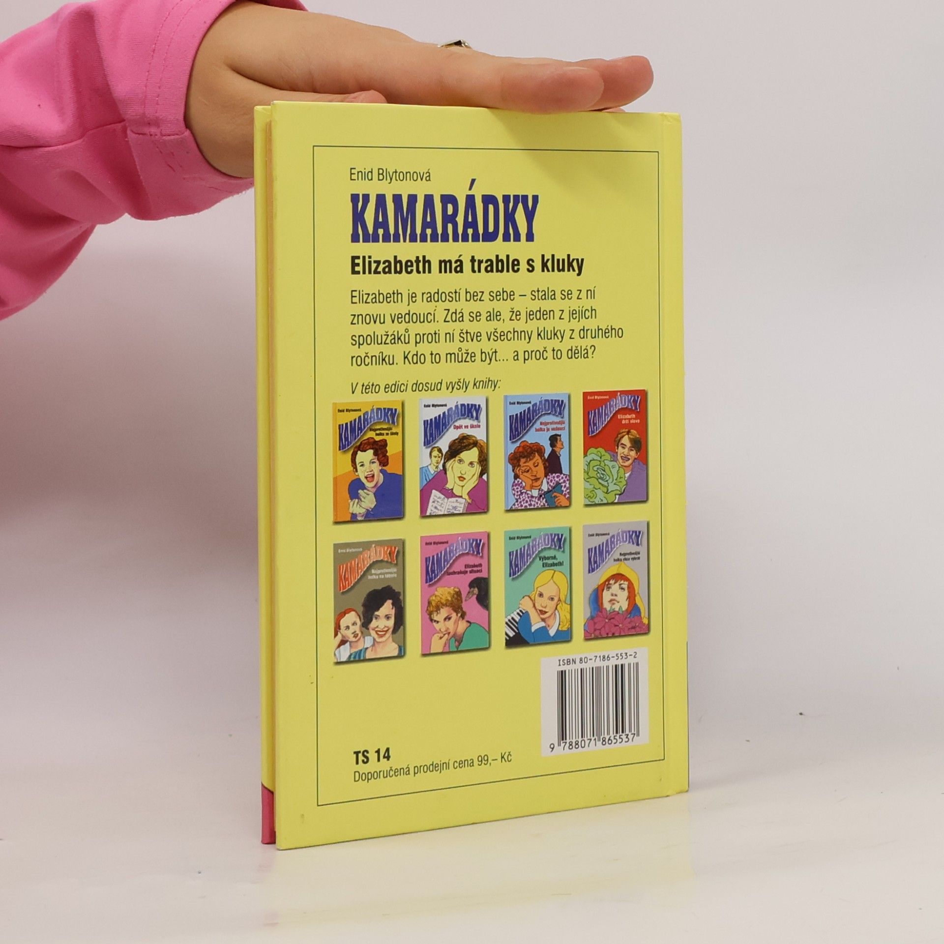 Enid Blyton Kamarádky. Elizabeth má trable s kluky.