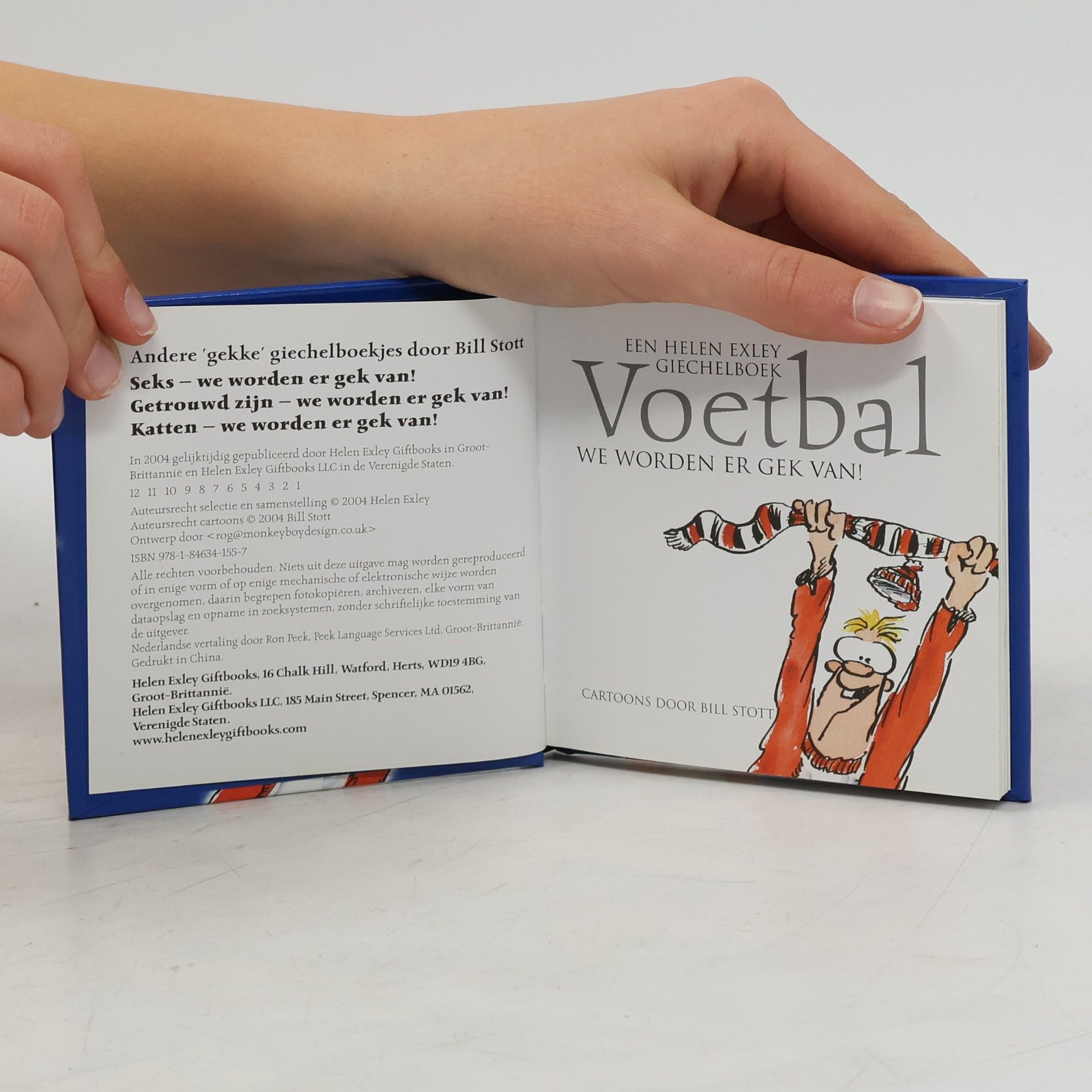 Helen Exley Voetbal, we worden er gek van!