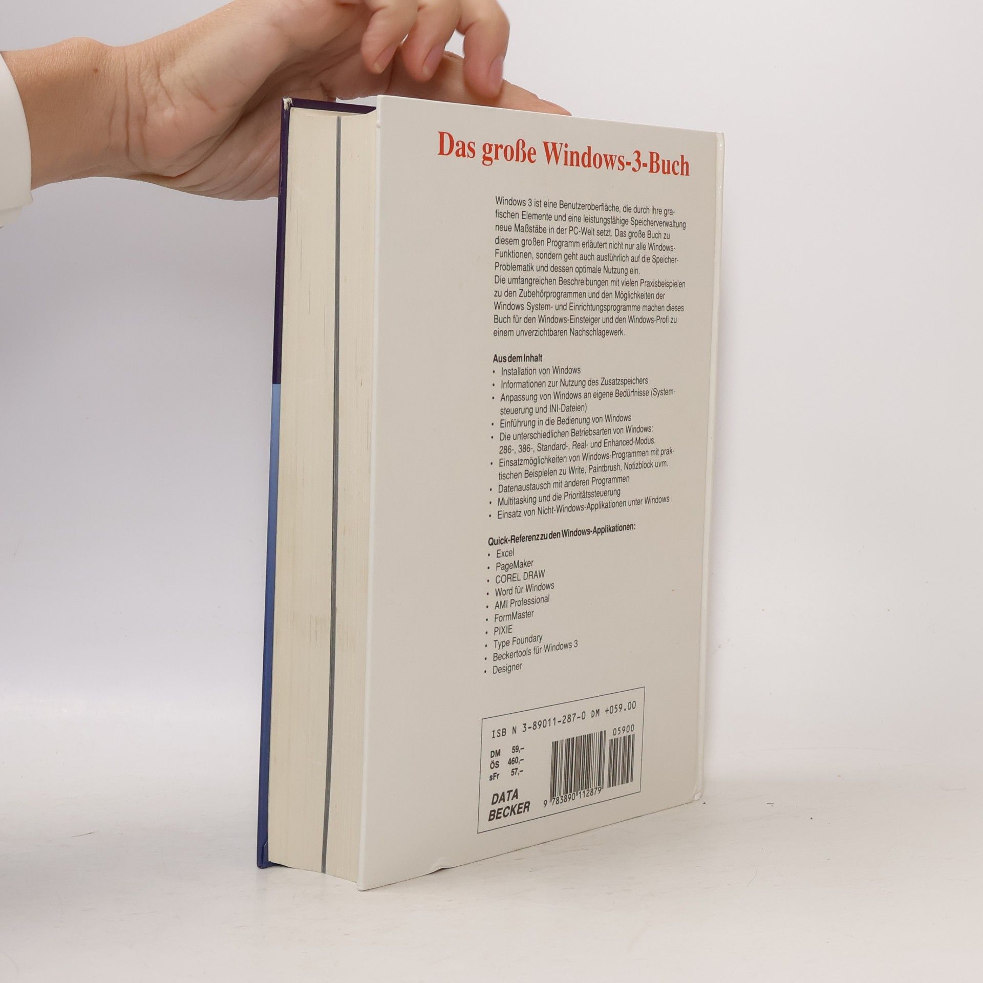 Harald Frater Das grosse WINDOWS-3-Buch