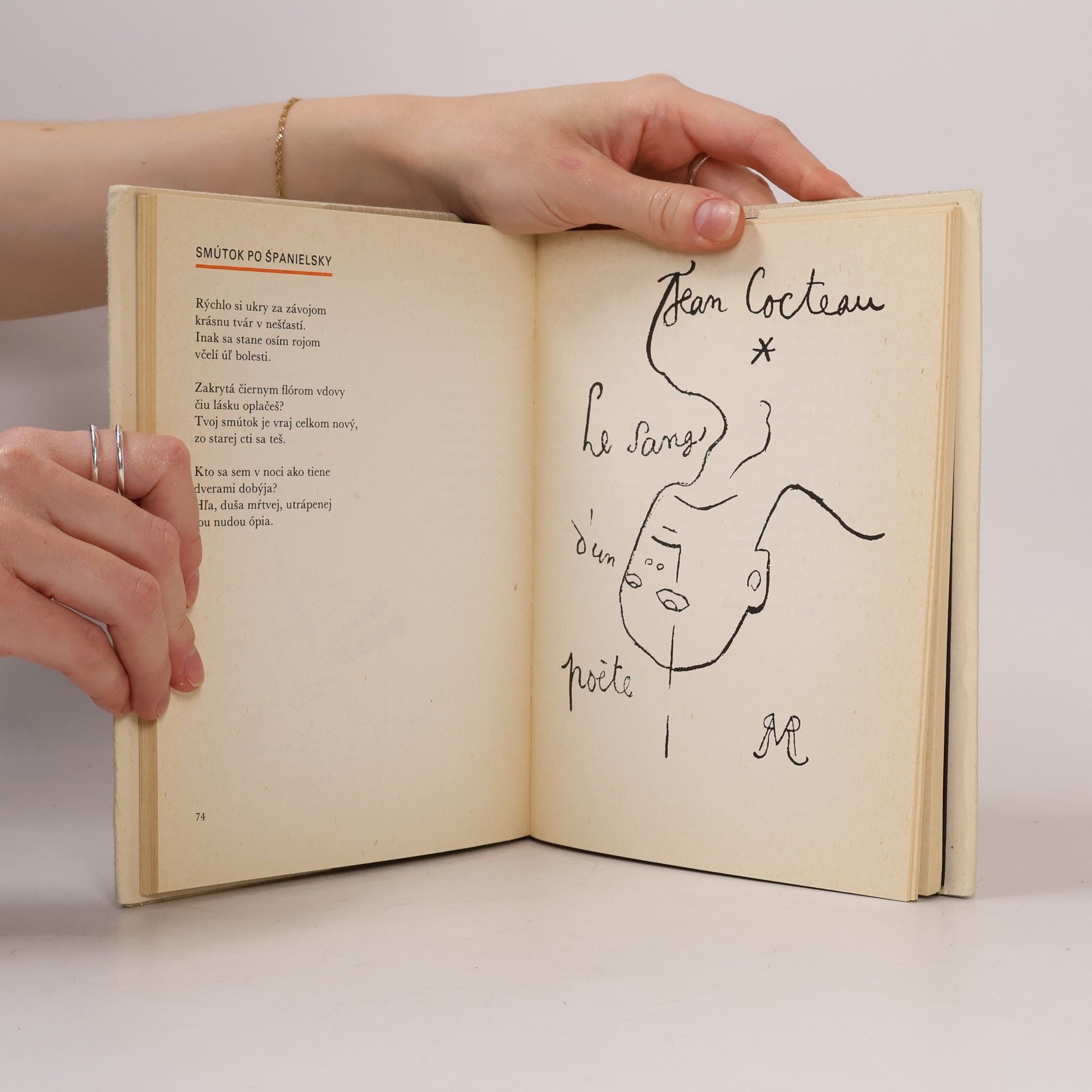 Jean Cocteau Obrazy a sny