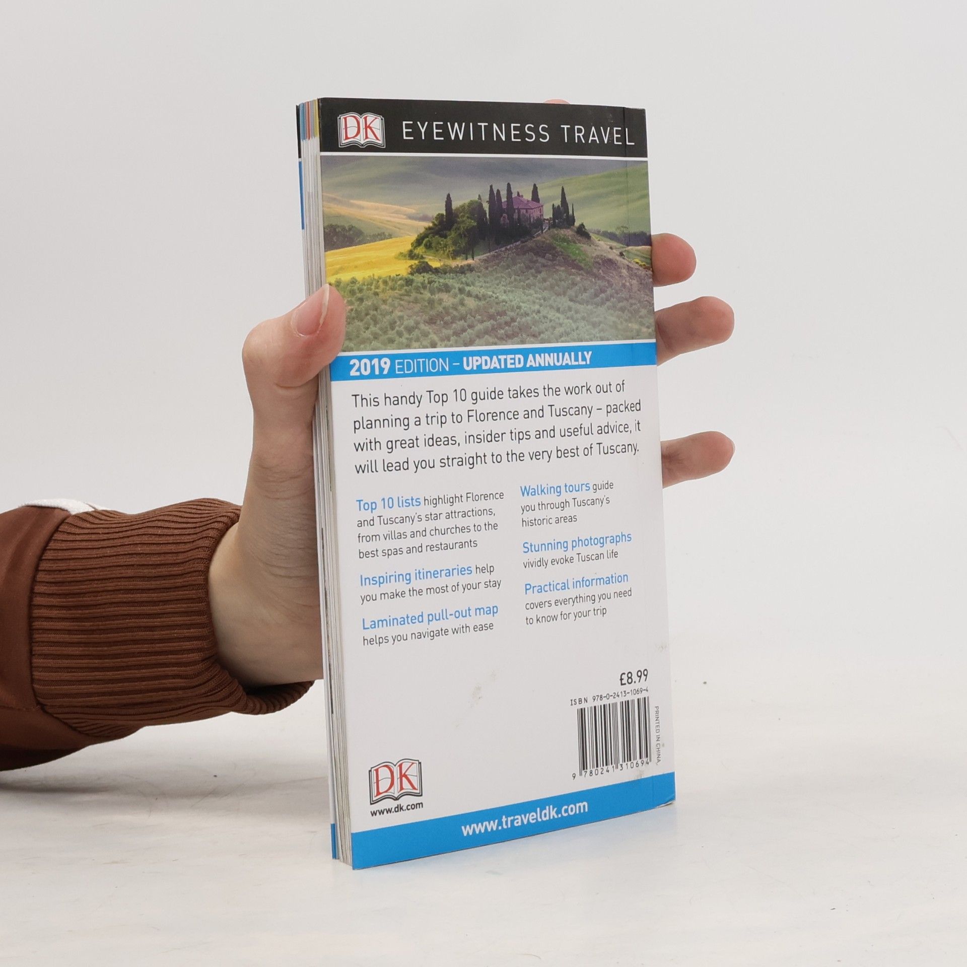 DK Publishing DK Eyewitness Top 10 Travel Guide Florence & Tuscany