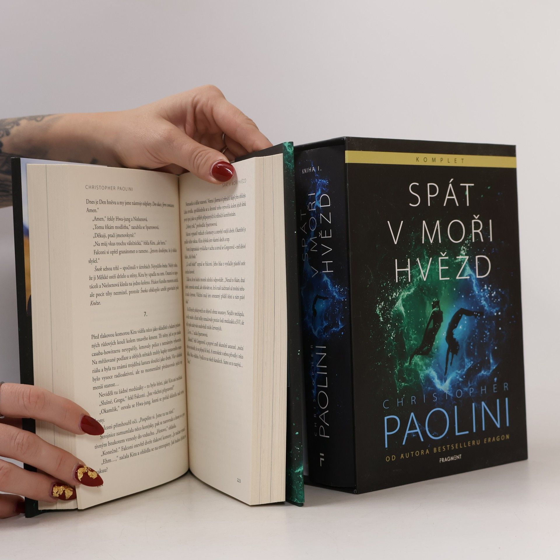 Christopher Paolini Spát v moři hvězd 1-2