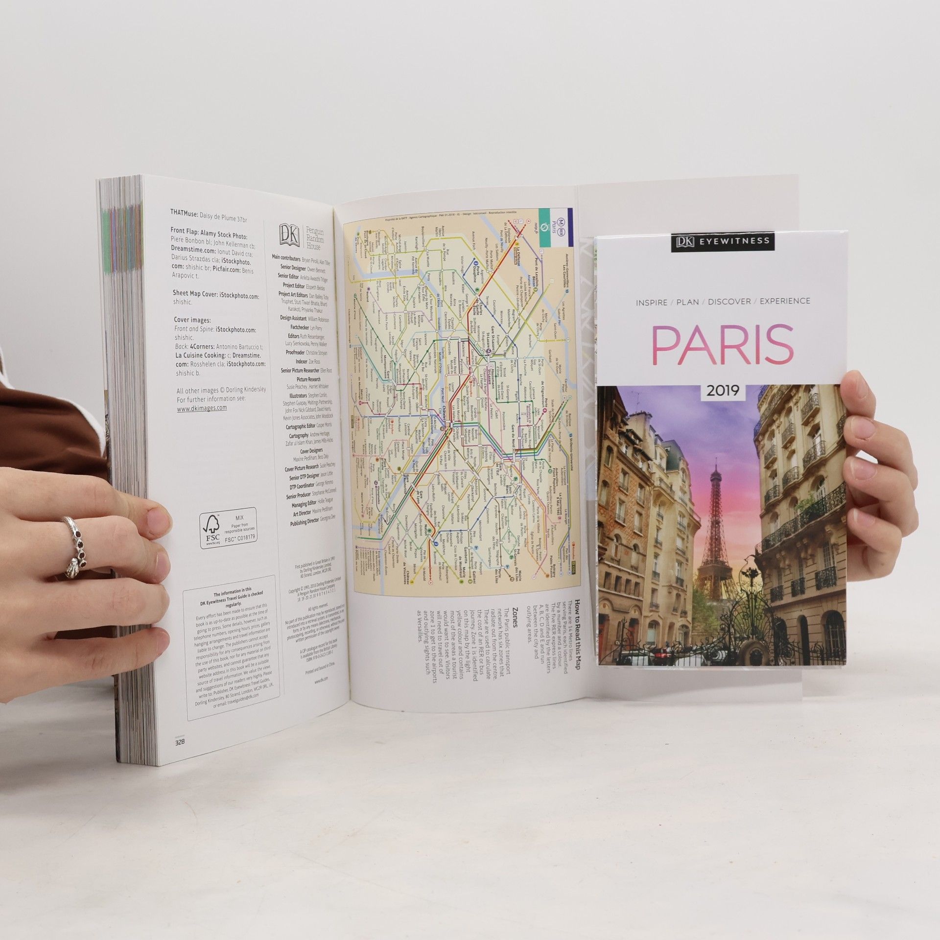 Alan Tillier DK Eyewitness Travel Guide Paris 2019