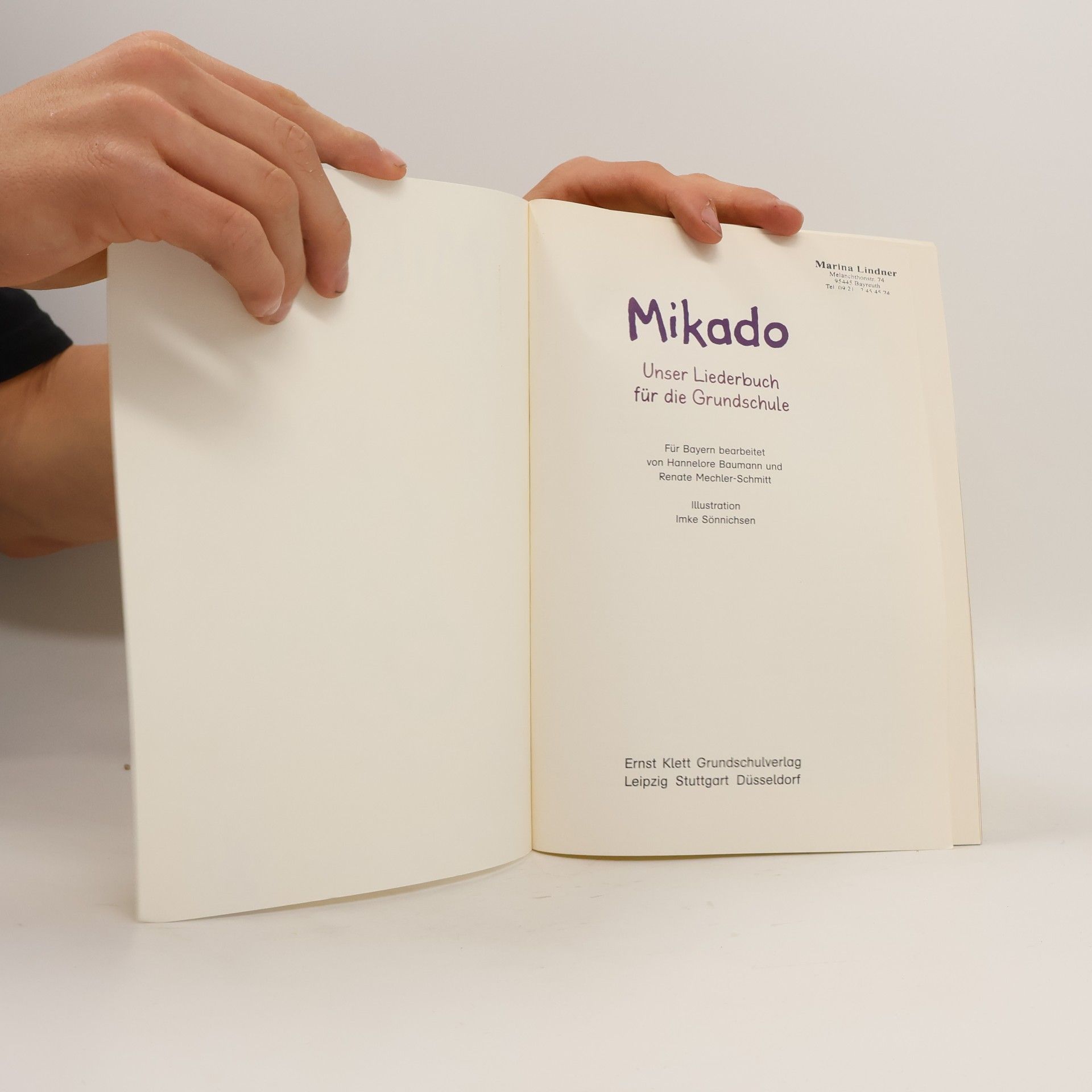 Imke Sönnichsen Mikado. Schülerbuch. Bayern. 1. .- 4. Schuljahr.