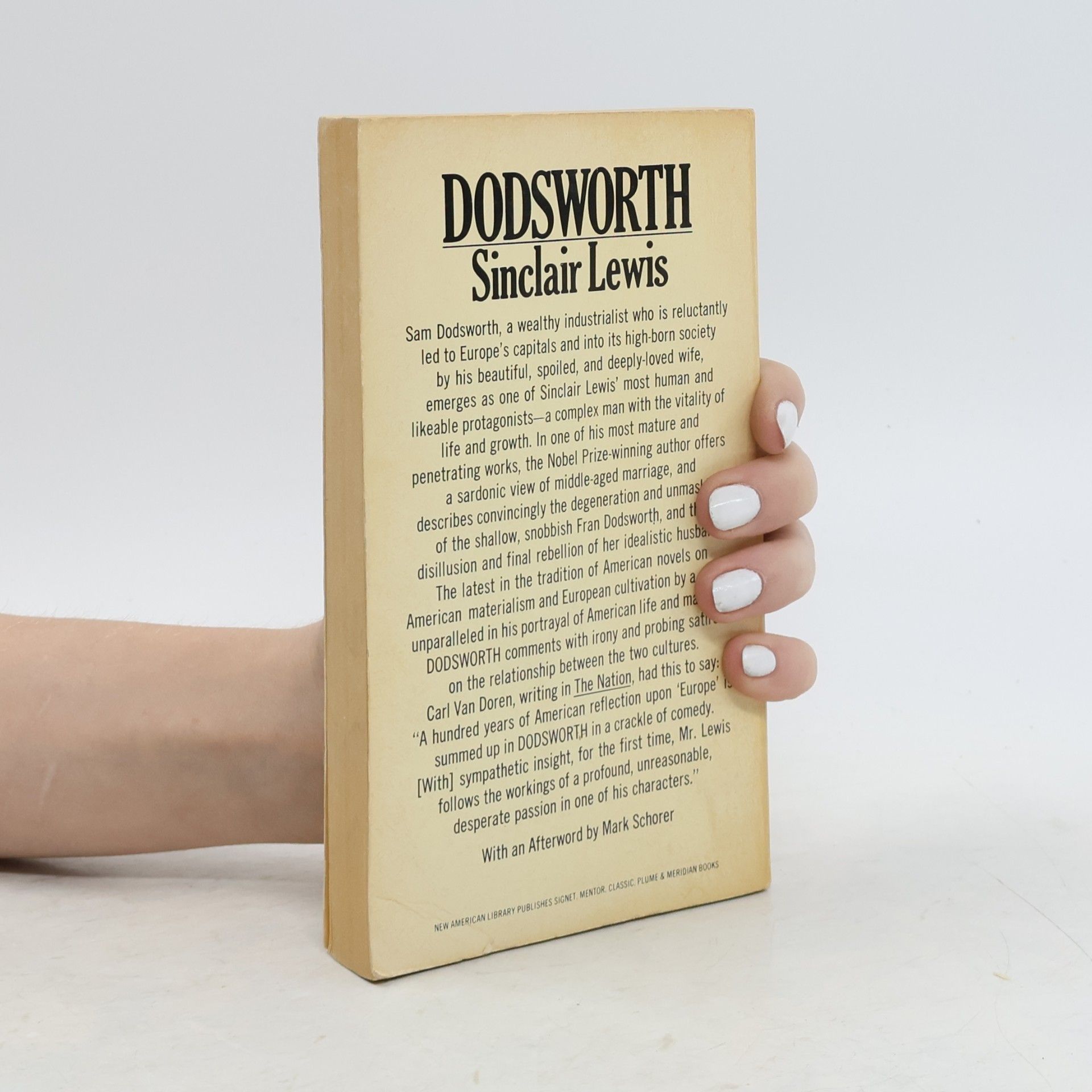 Sinclair Lewis Dodsworth