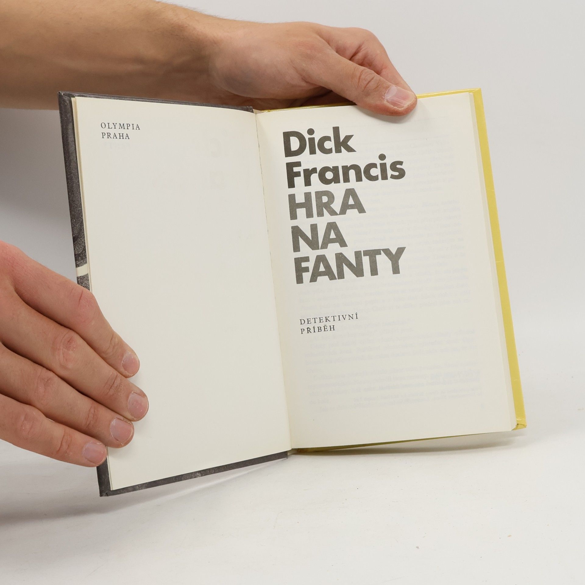 Dick Francis Hra na fanty
