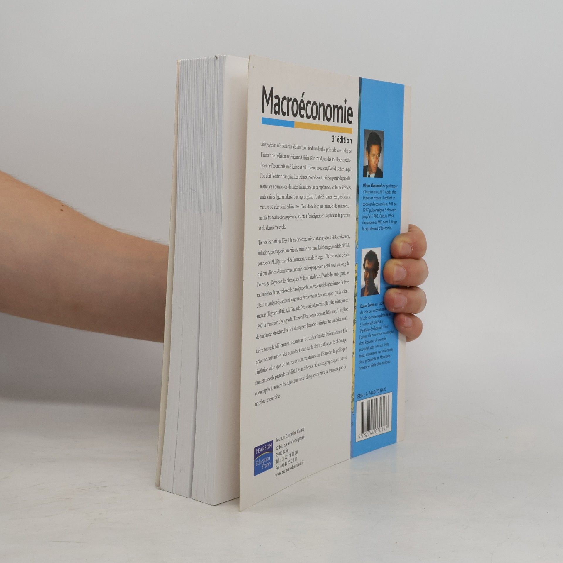 Olivier Blanchard Macroéconomie 3e édition