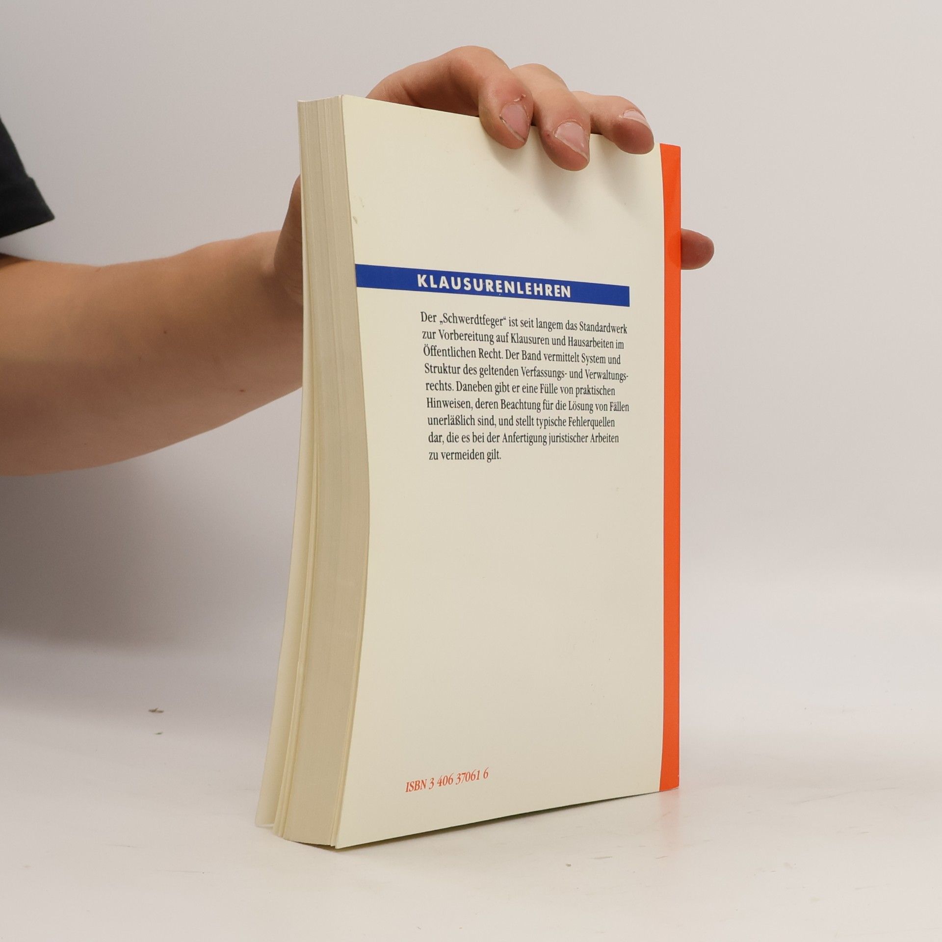Gunther Schwerdtfeger JuS-Schriftenreihe: Schriftenreihe der Juristischen Schulung: Öffentliches Recht in der Fallbearbeitung