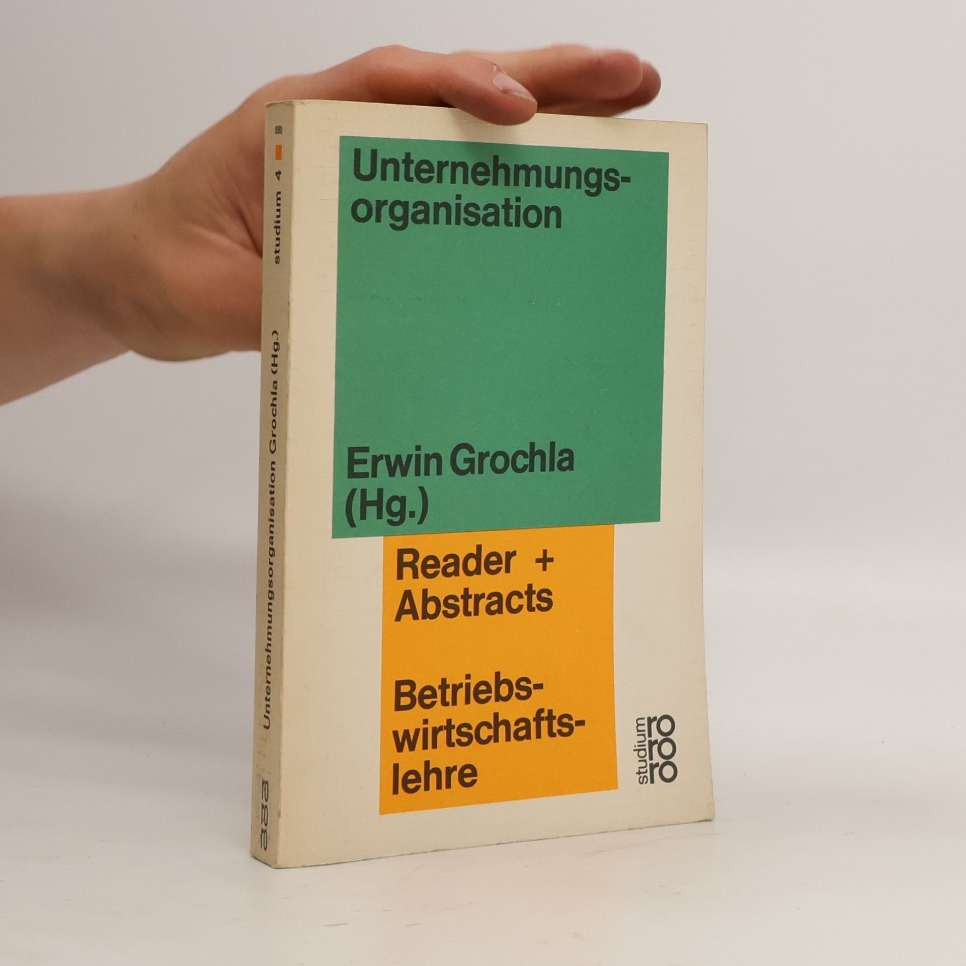 Erwin Grochla Unternehmungsorganisation