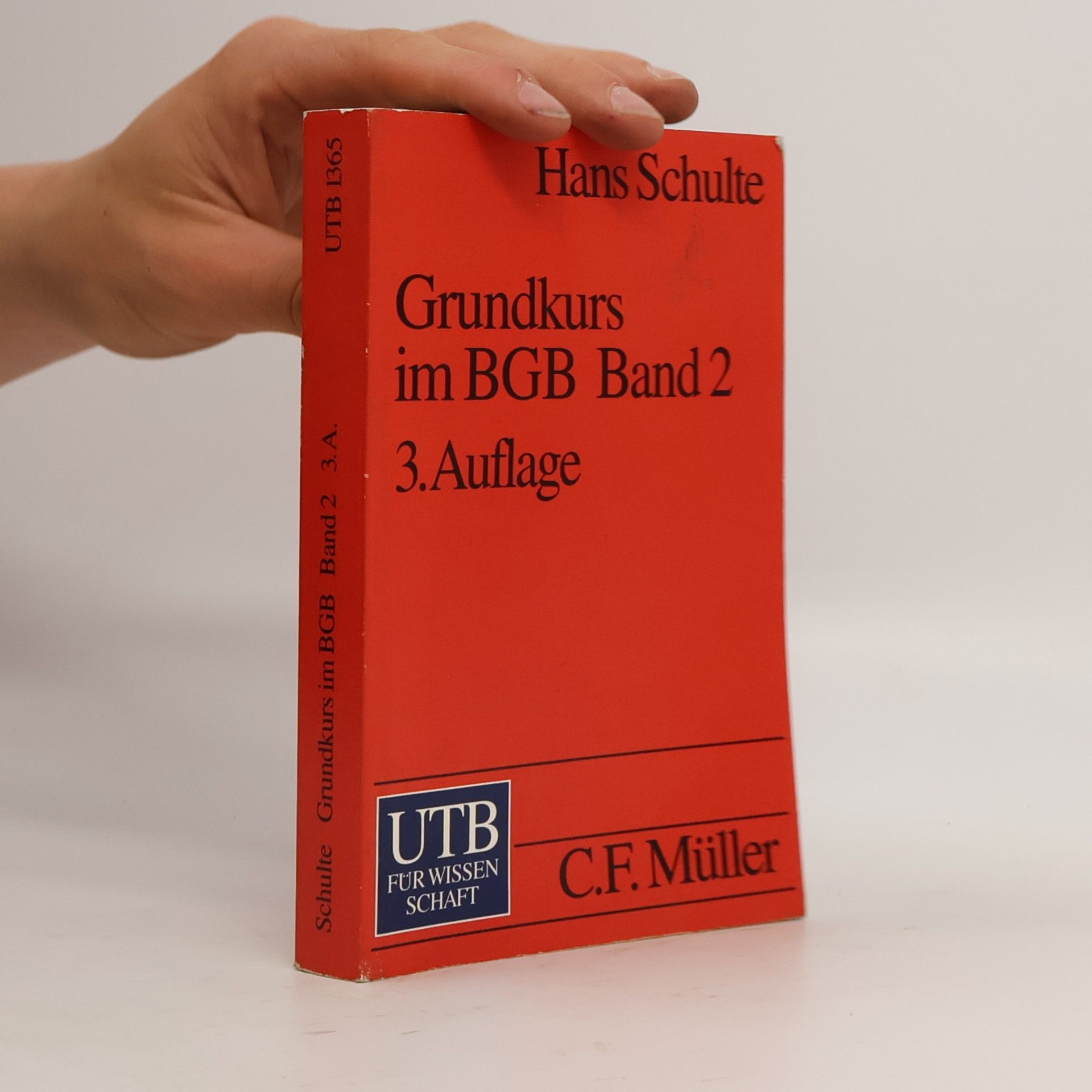 UTB - 2: Grundkurs im BGB