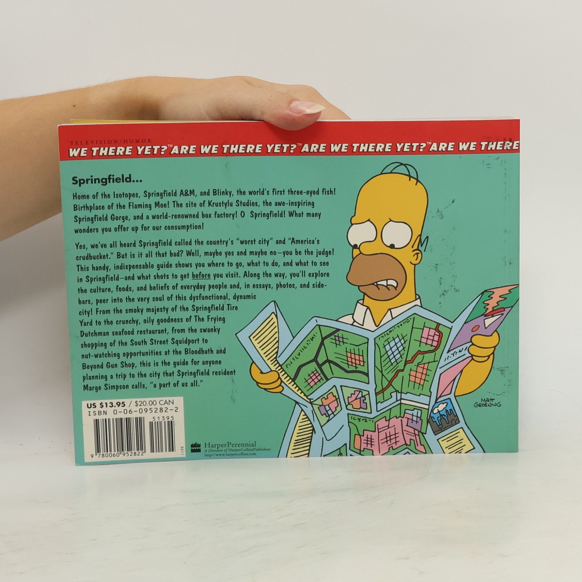 Matt Groening The Simpsons Guide to Springfield