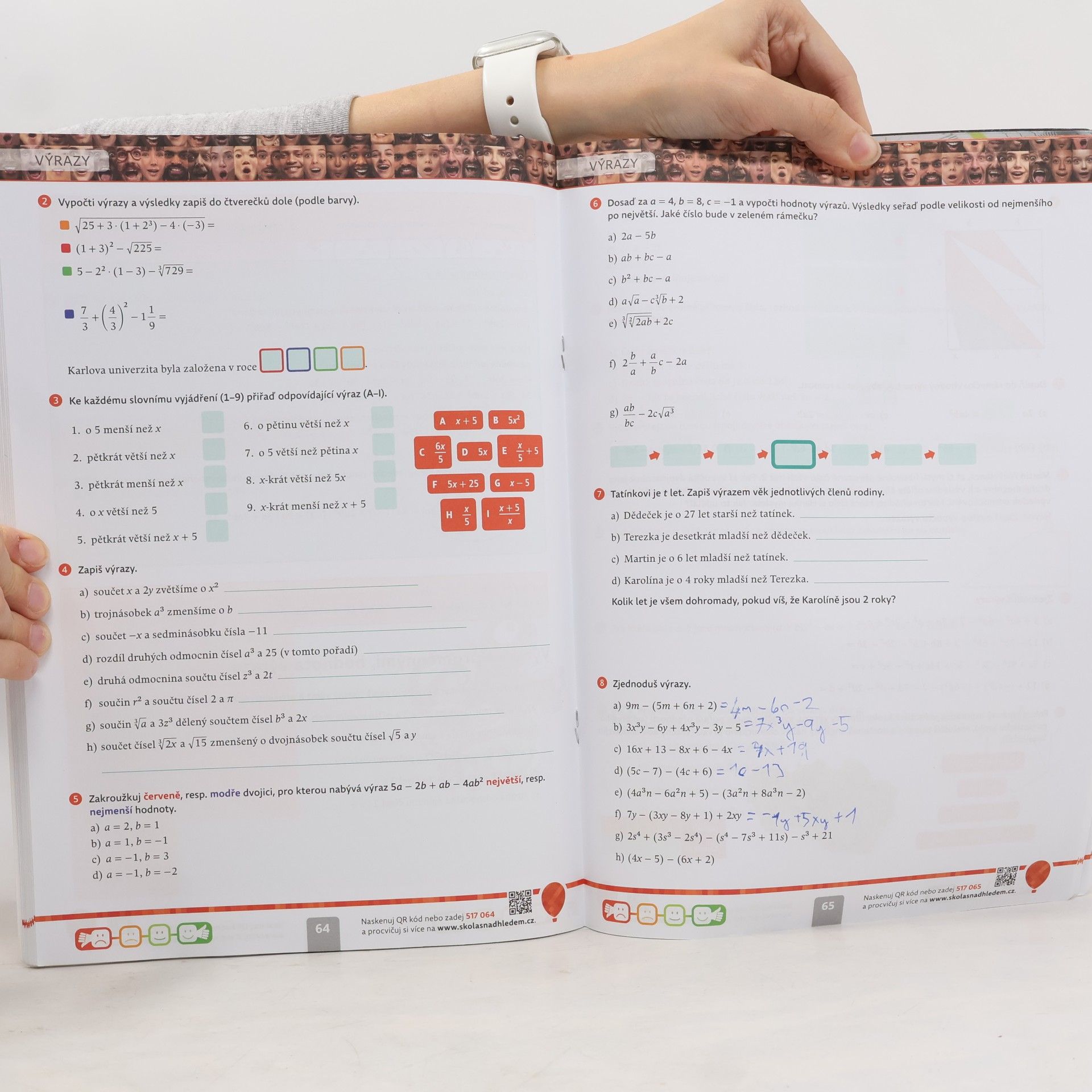 Pavel Tlustý Matematika s nadhledem 8 : pracovní sešit pro základní školy a víceletá gymnázia