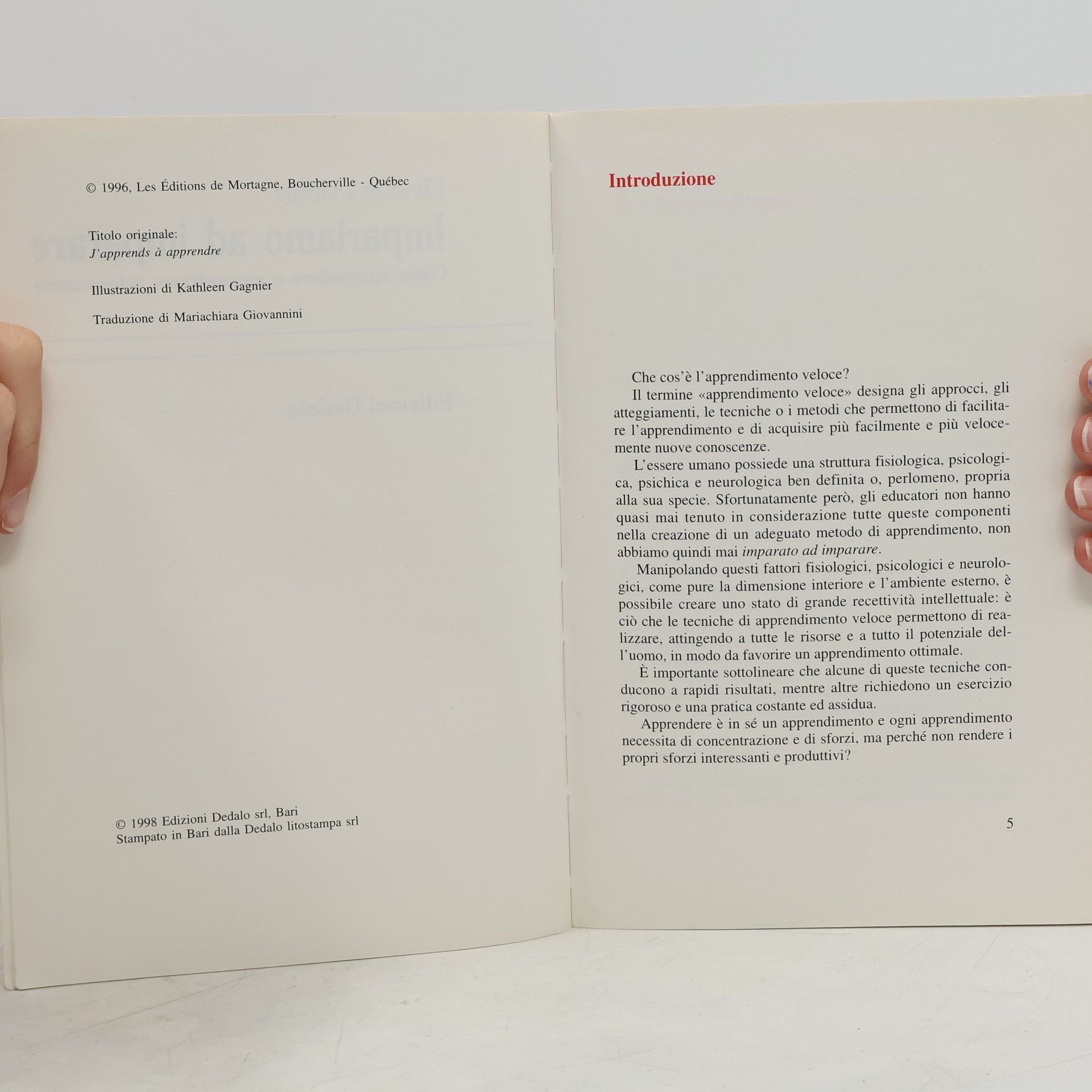 Christian Drapeau Nuova biblioteca Dedalo - 201: Impariamo ad imparare. Come apprendere e memorizzare velocemente