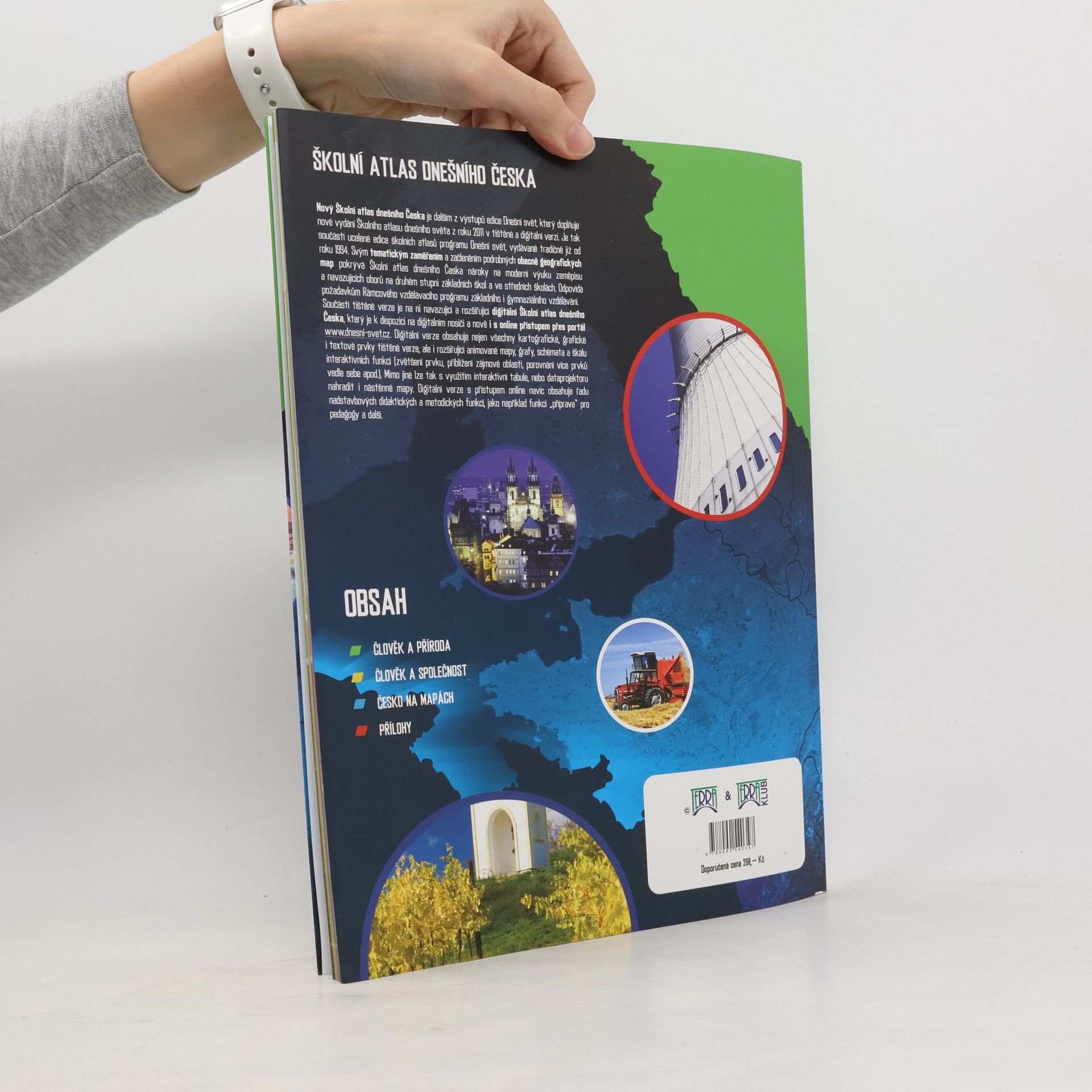 Martin Hanus Školní atlas dnešního Česka