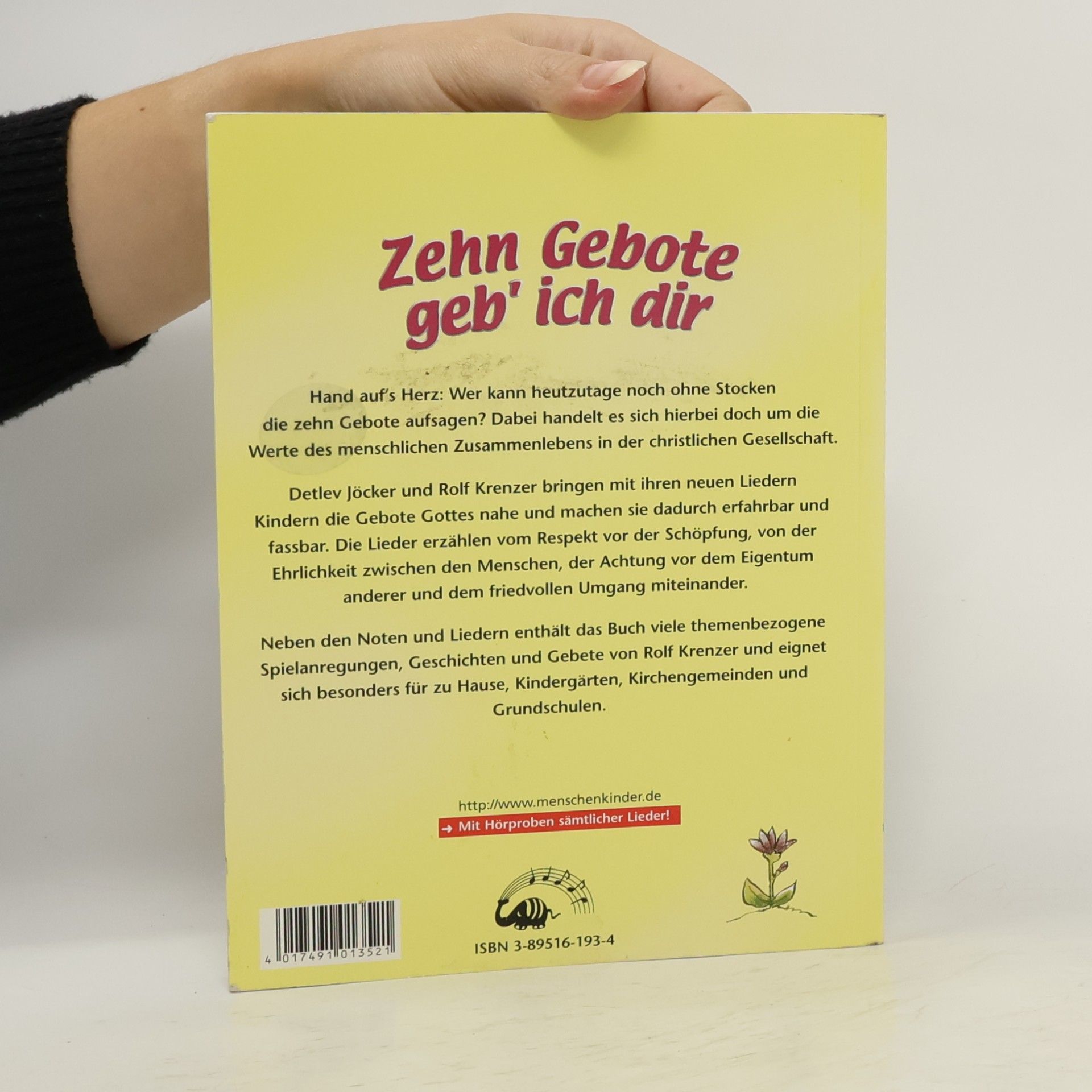 Detlev Jöcker Zehn Gebote geb' ich dir