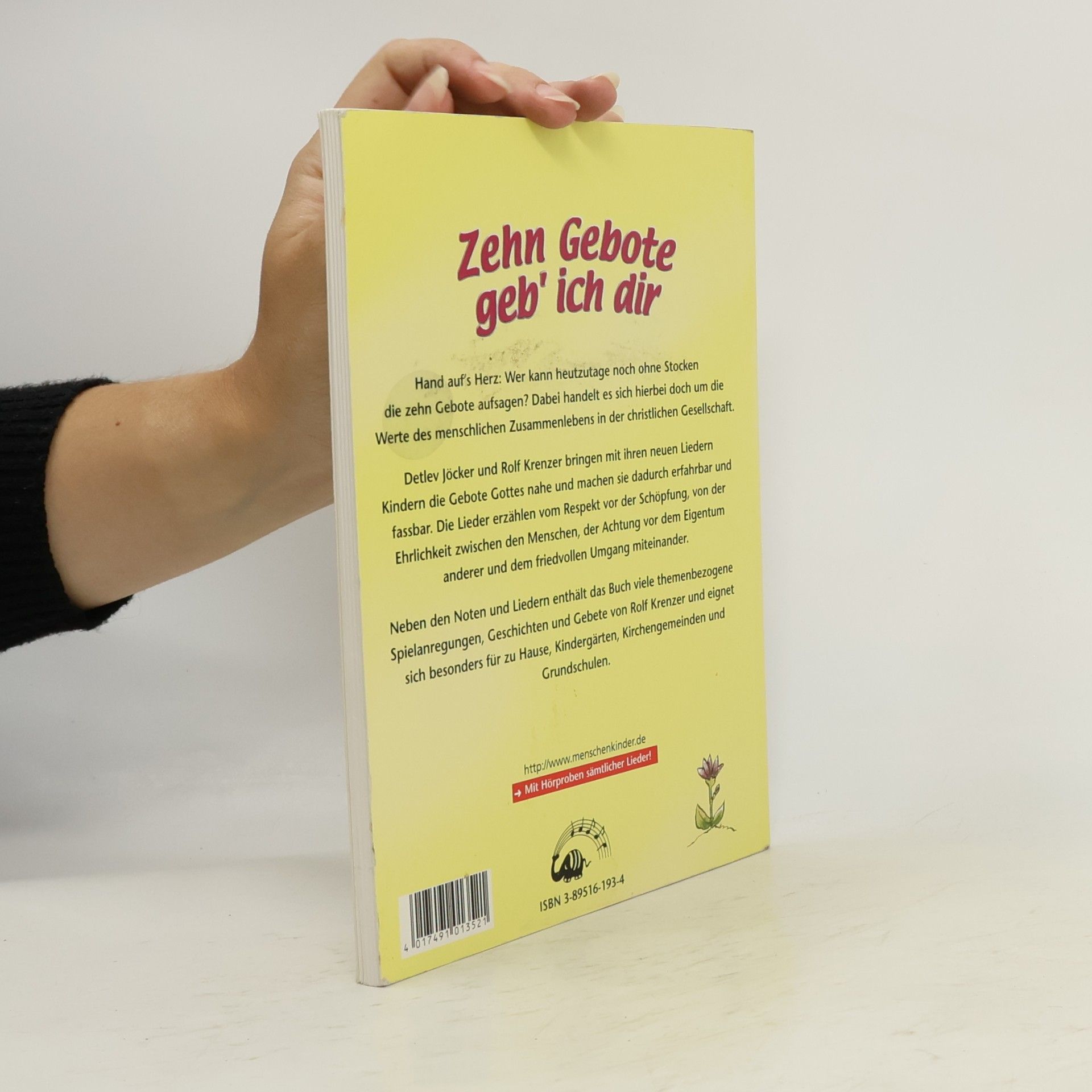 Detlev Jöcker Zehn Gebote geb' ich dir