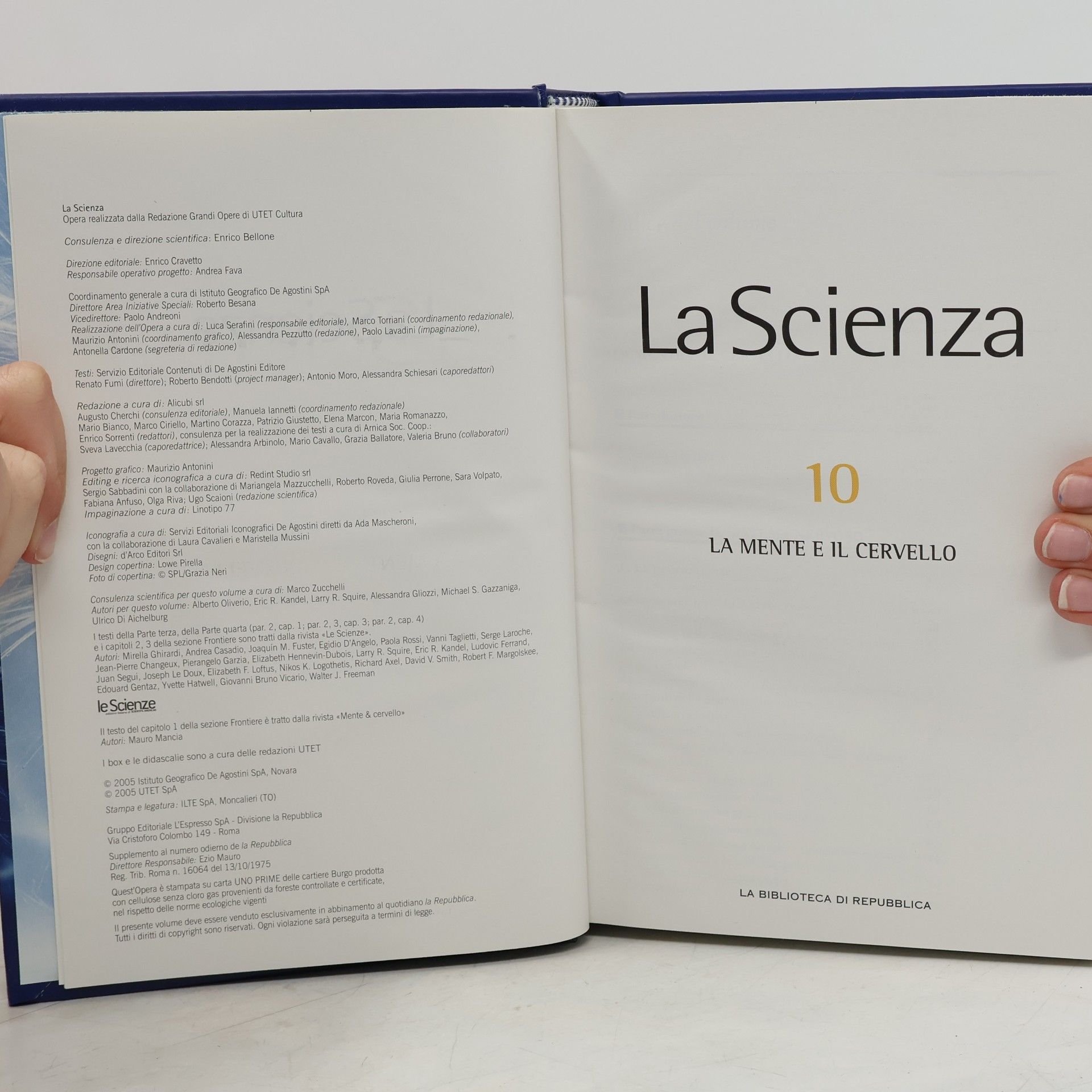 Alberto Oliverio La Scienza 10