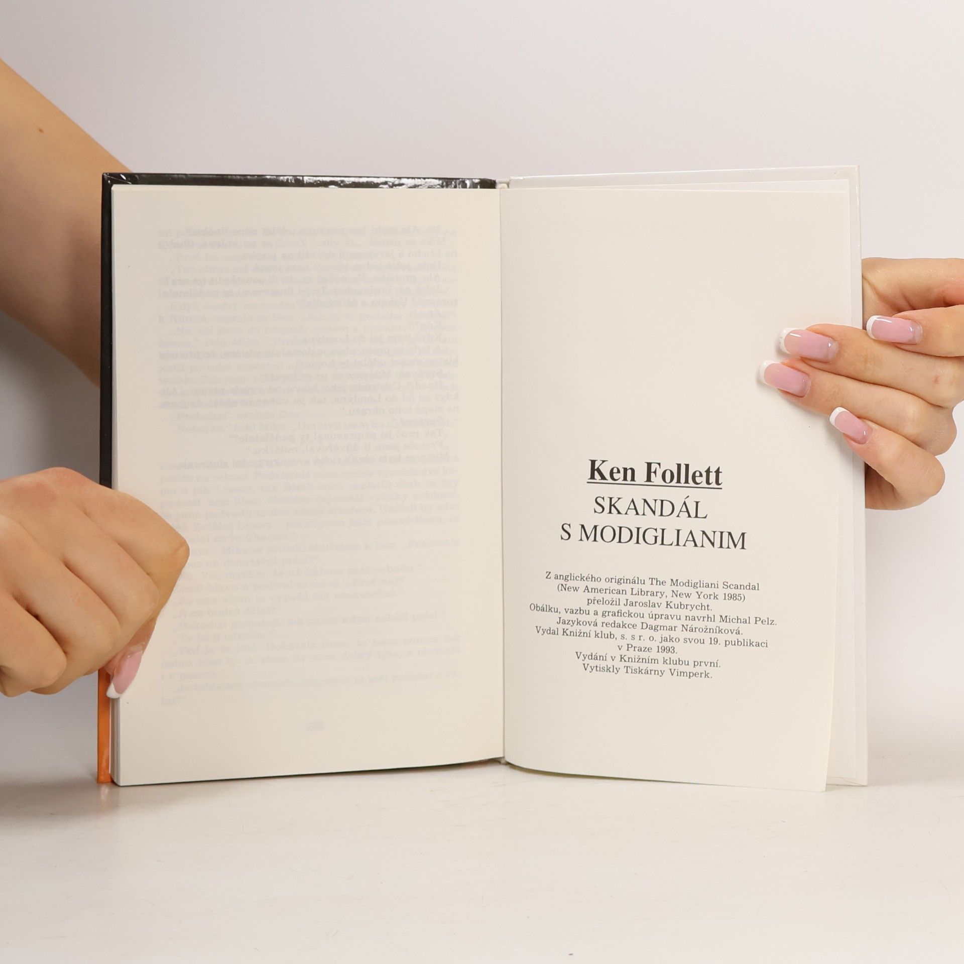 Ken Follett Skandál s Modiglianim