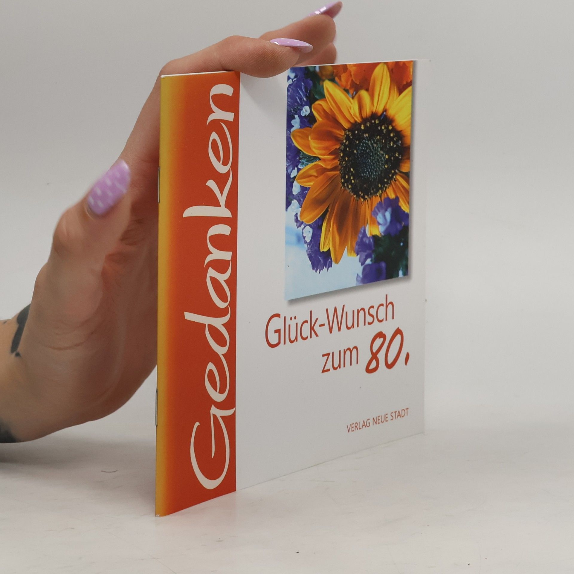 Gabriele Hartl Glück-Wunsch zum 80.