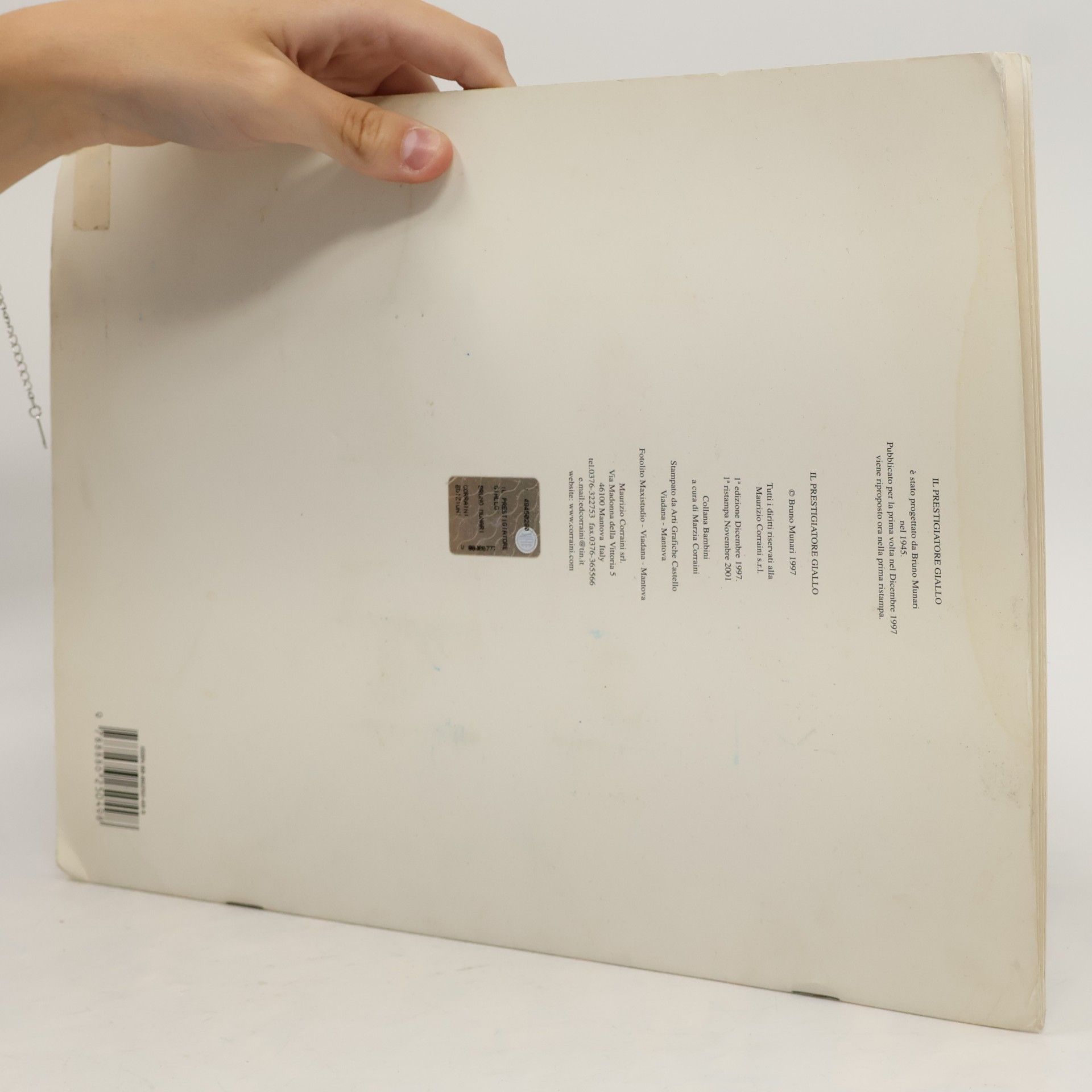 Bruno Munari Il prestigiatore giallo