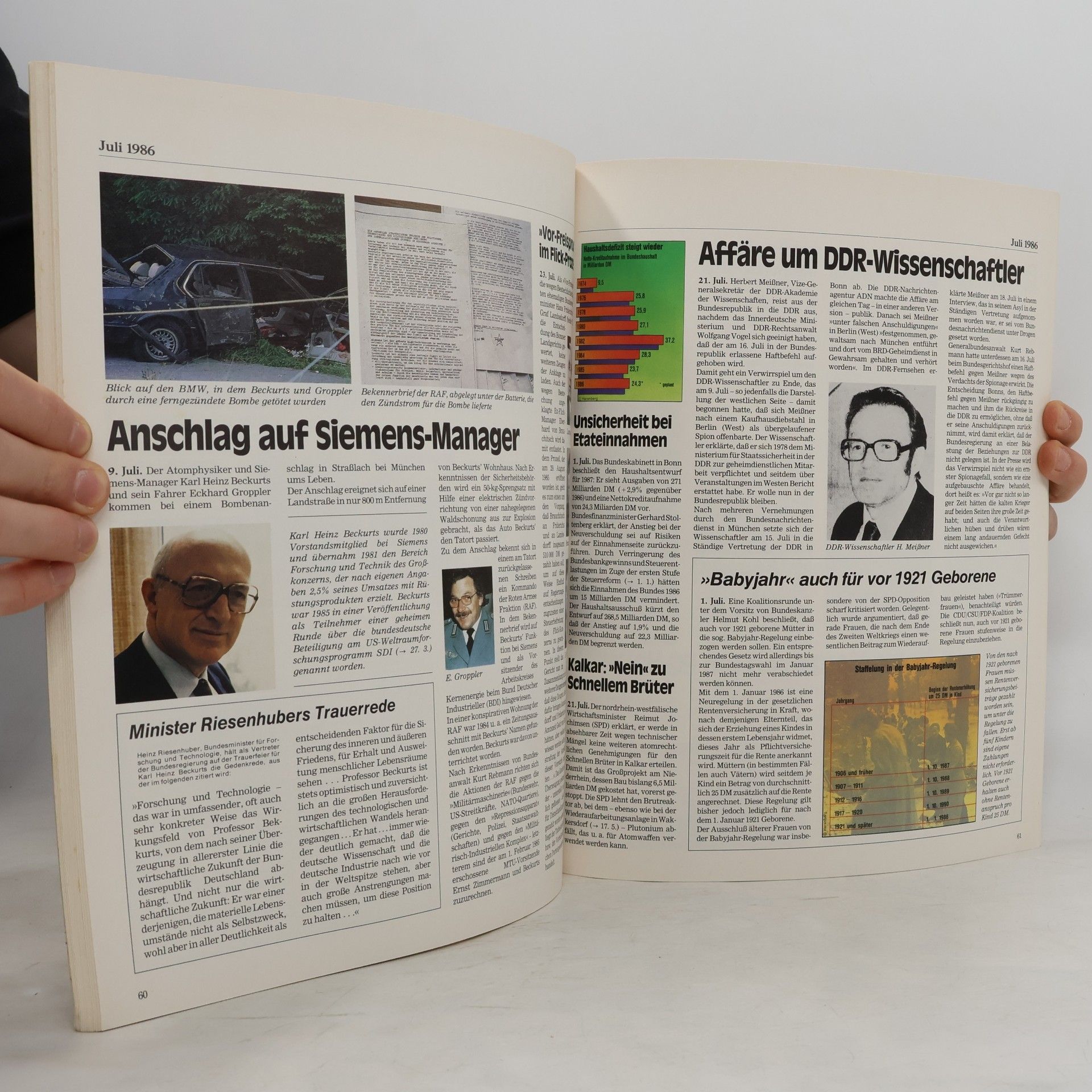 Autorenkollektiv Chronik des 20. Jahrhunderts ´86