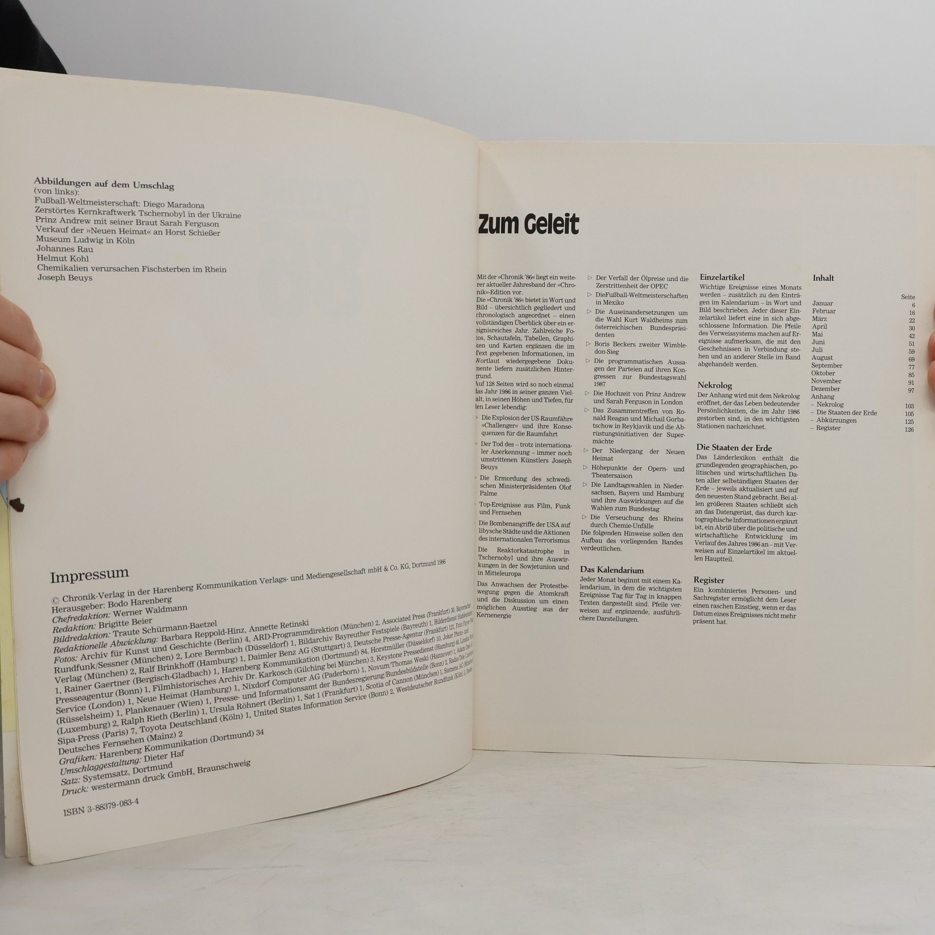 Autorenkollektiv Chronik des 20. Jahrhunderts ´86