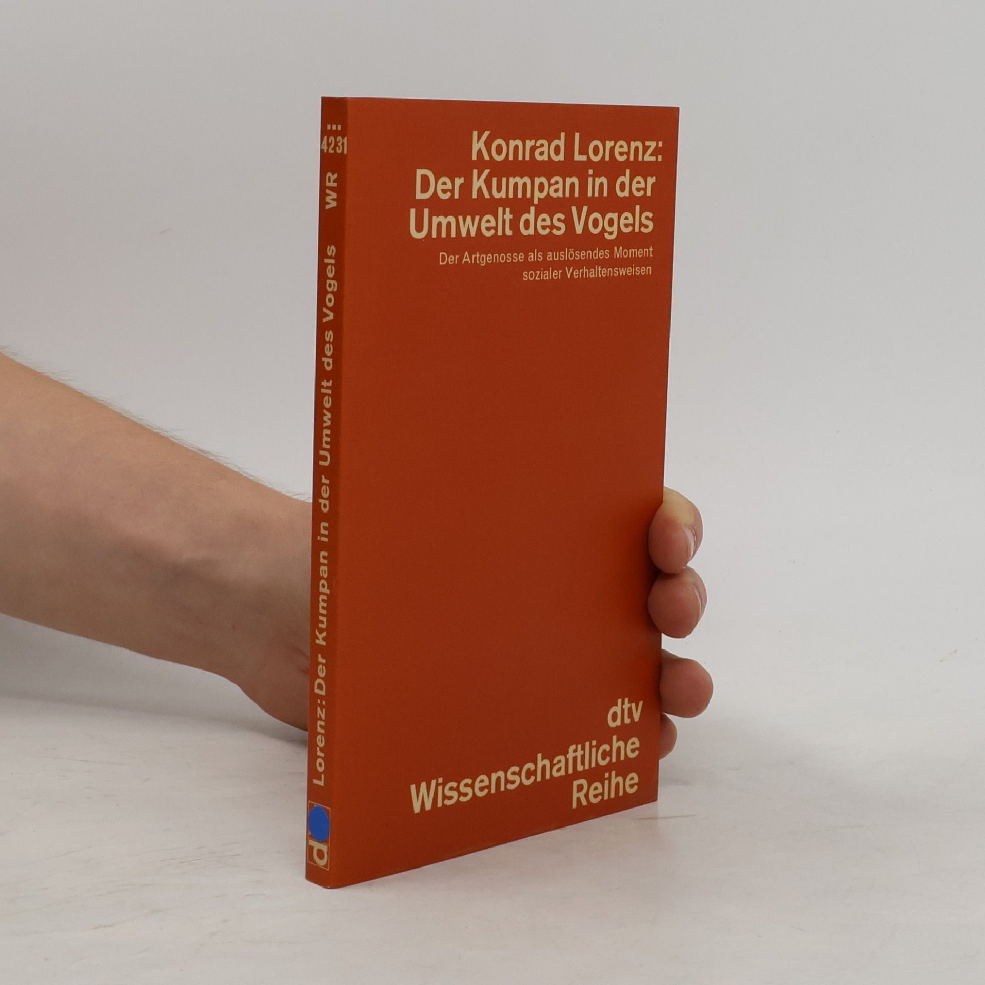 Konrad Lorenz Der Kumpan in der Umwelt des Vogels