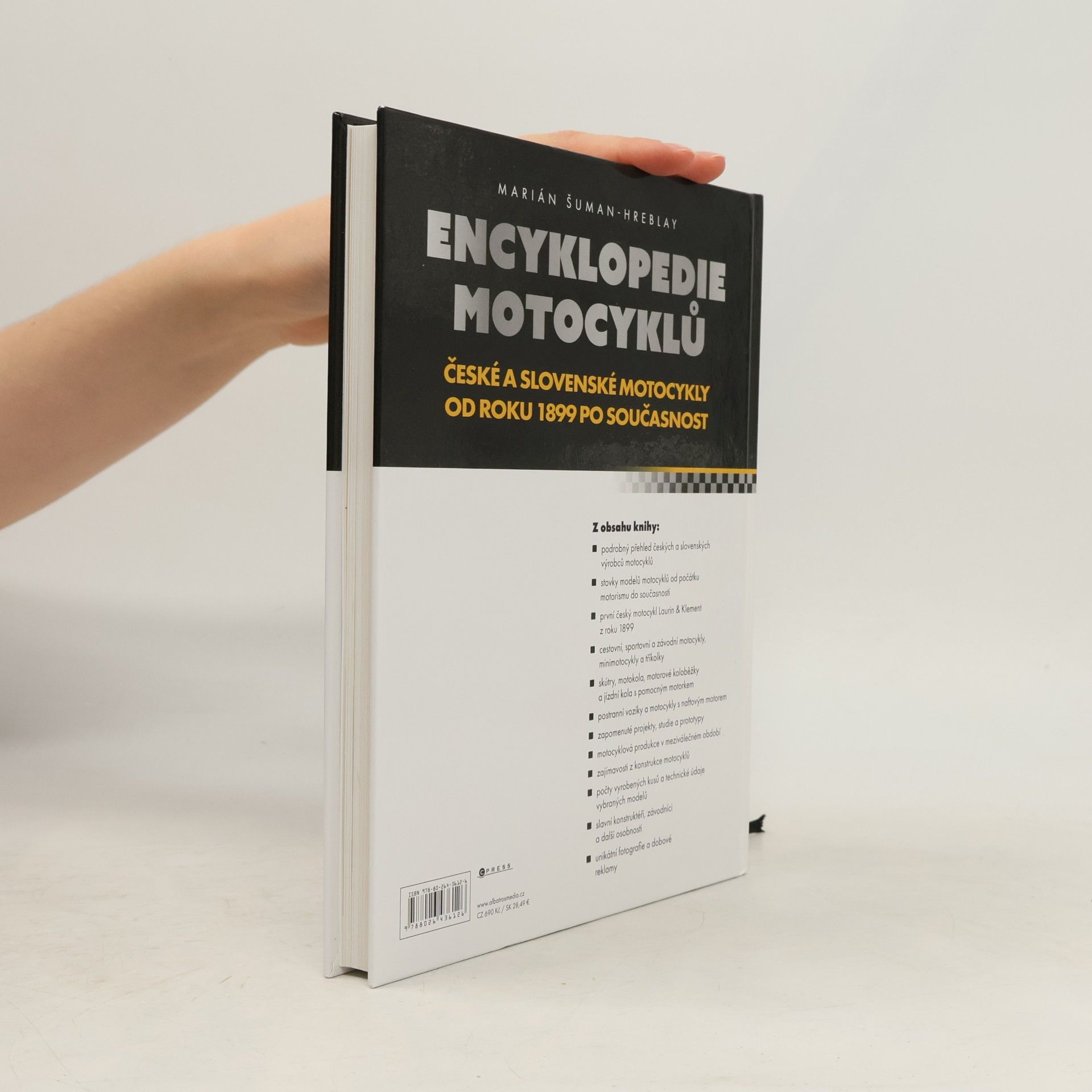 Marián Šuman-Hreblay Encyklopedie motocyklů : české a slovenské motocykly od roku 1899 po současnost