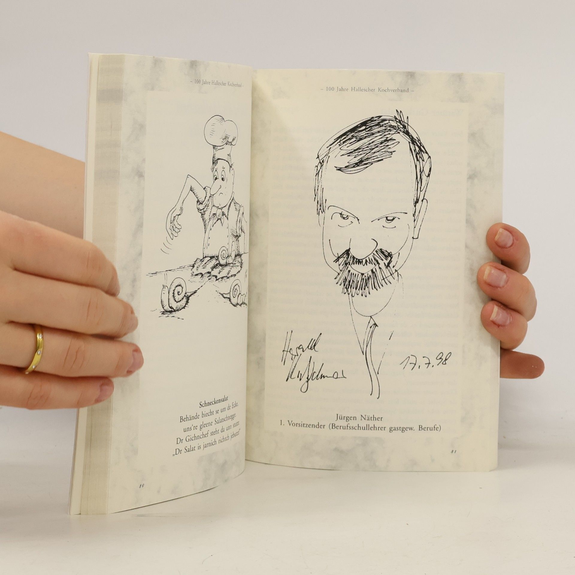 Gustav Matz 100 Jahre Hallescher Kochverband