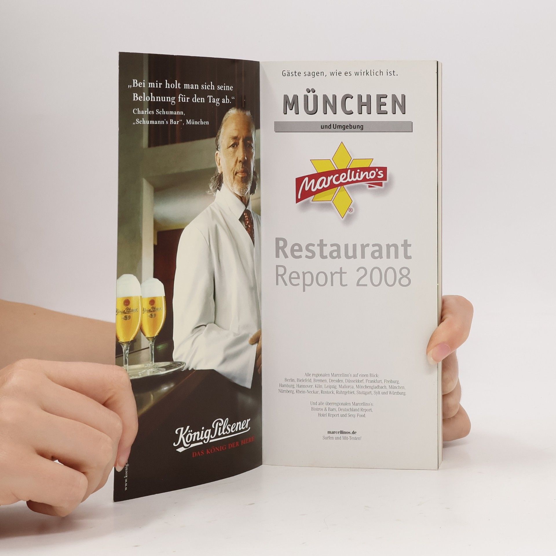 kolektiv München Restaurant Report 2008/09: Die Navigation für gute Küche