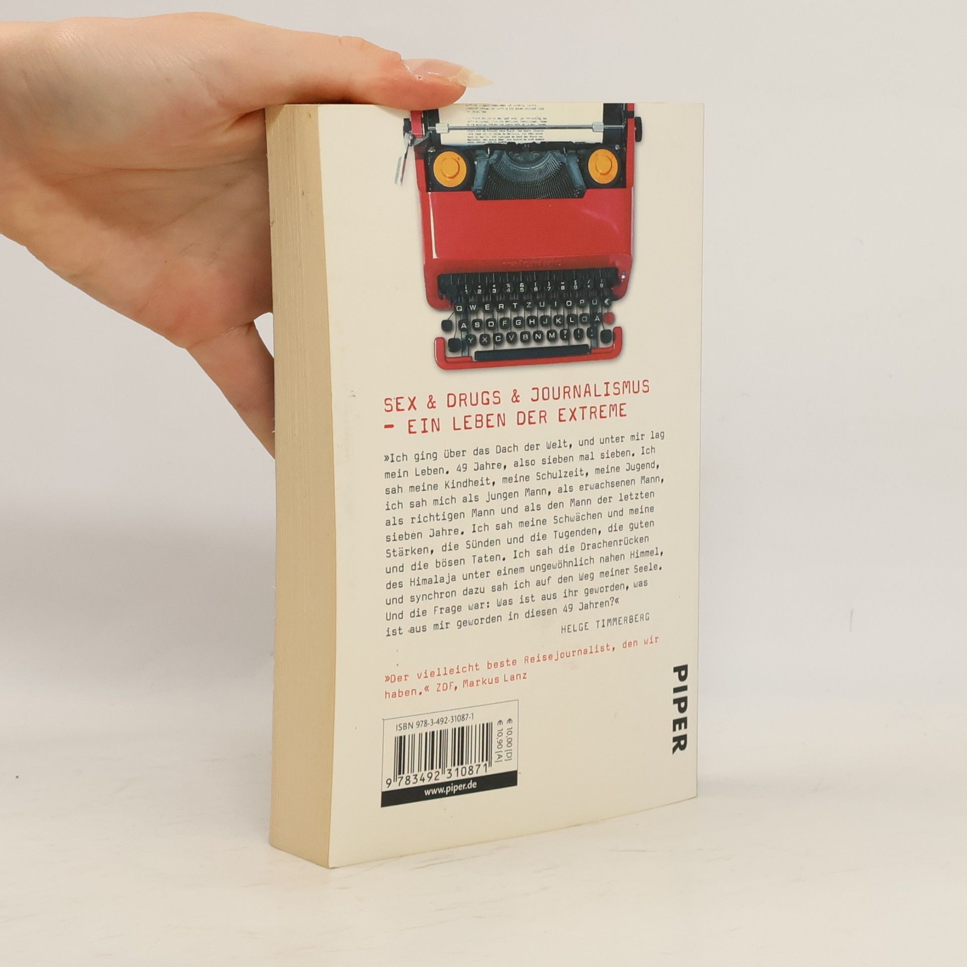 Helge Timmerberg Die rote Olivetti