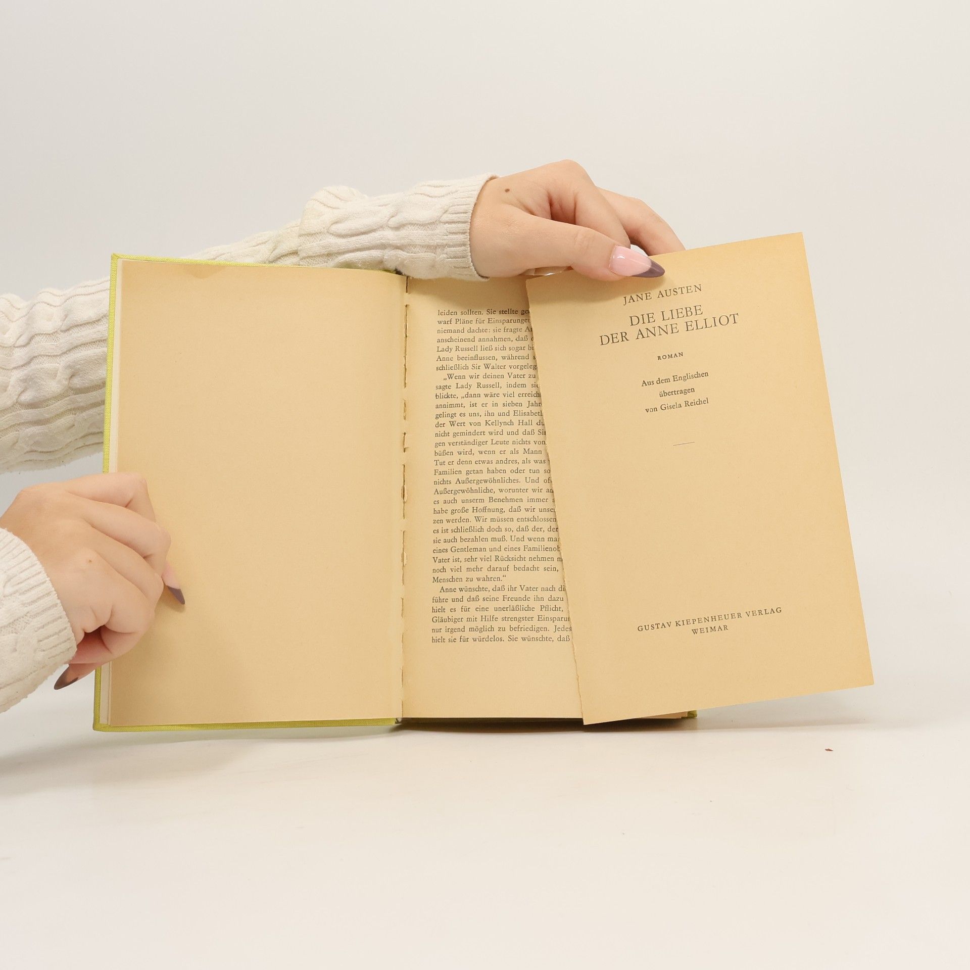Jane Austen Die Liebe der Anne Elliot