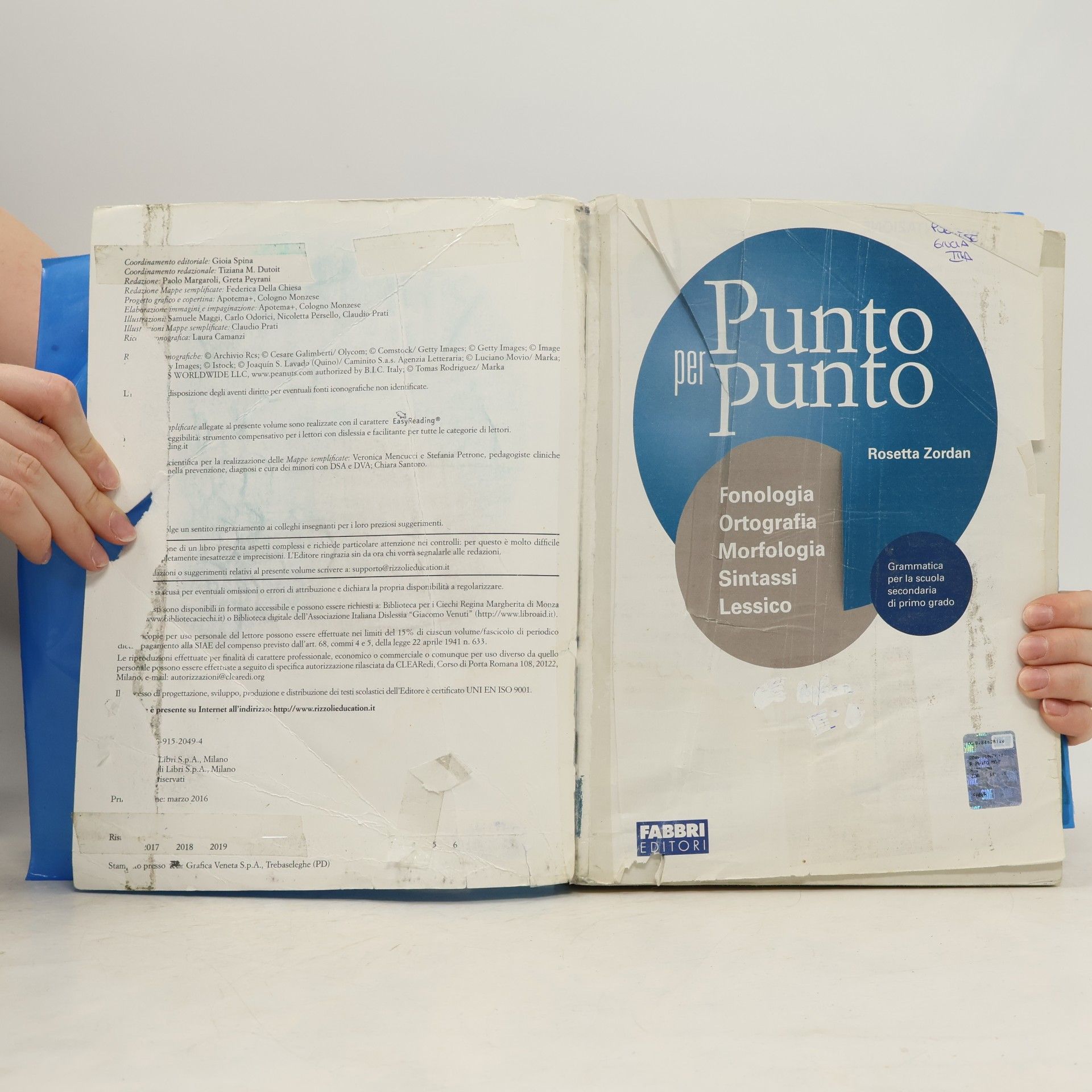 Rosetta Zordan Punto per punto