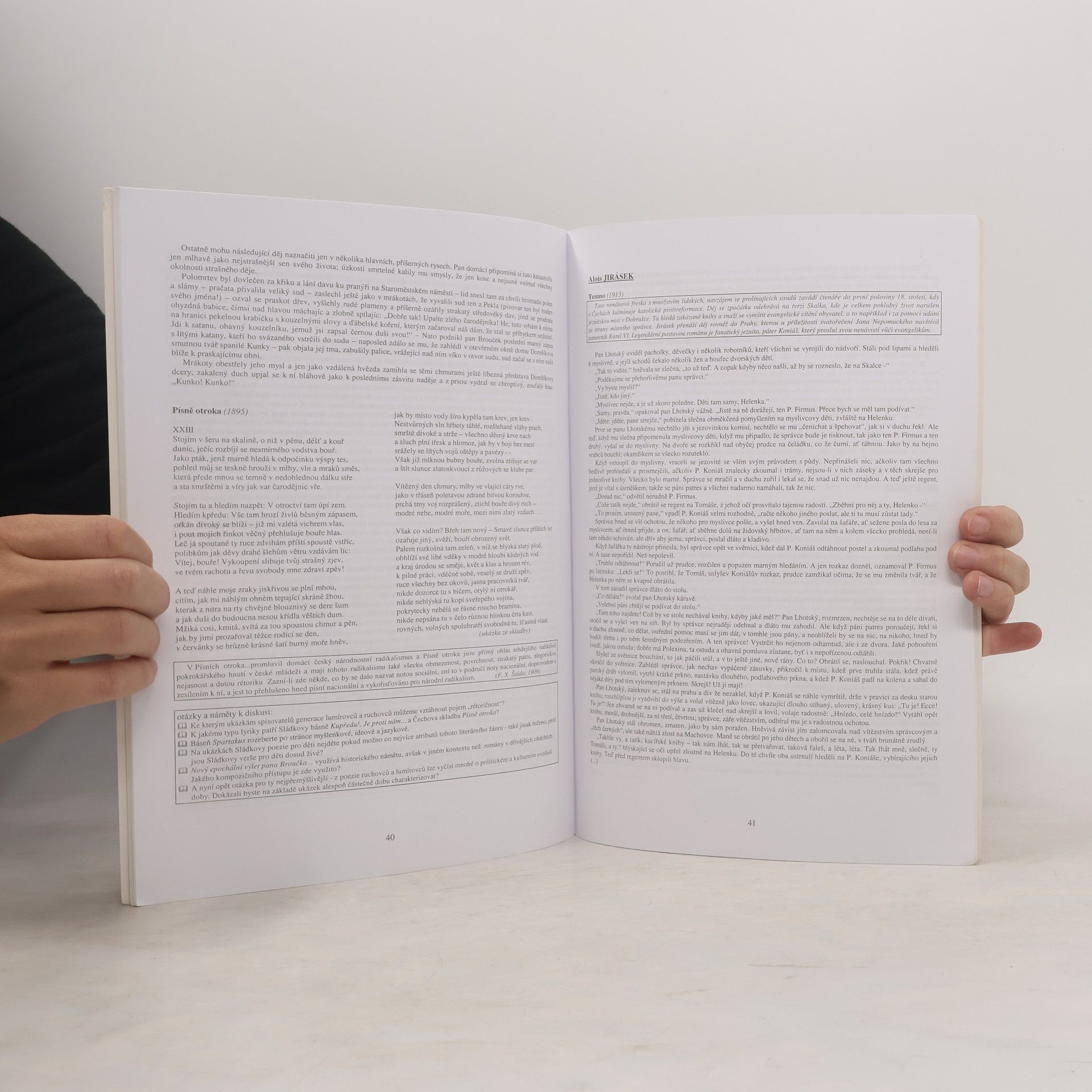 Vladimír Prokop Čítanka k Literatuře 19. a počátku 20. století (od romantiku po buřiče)