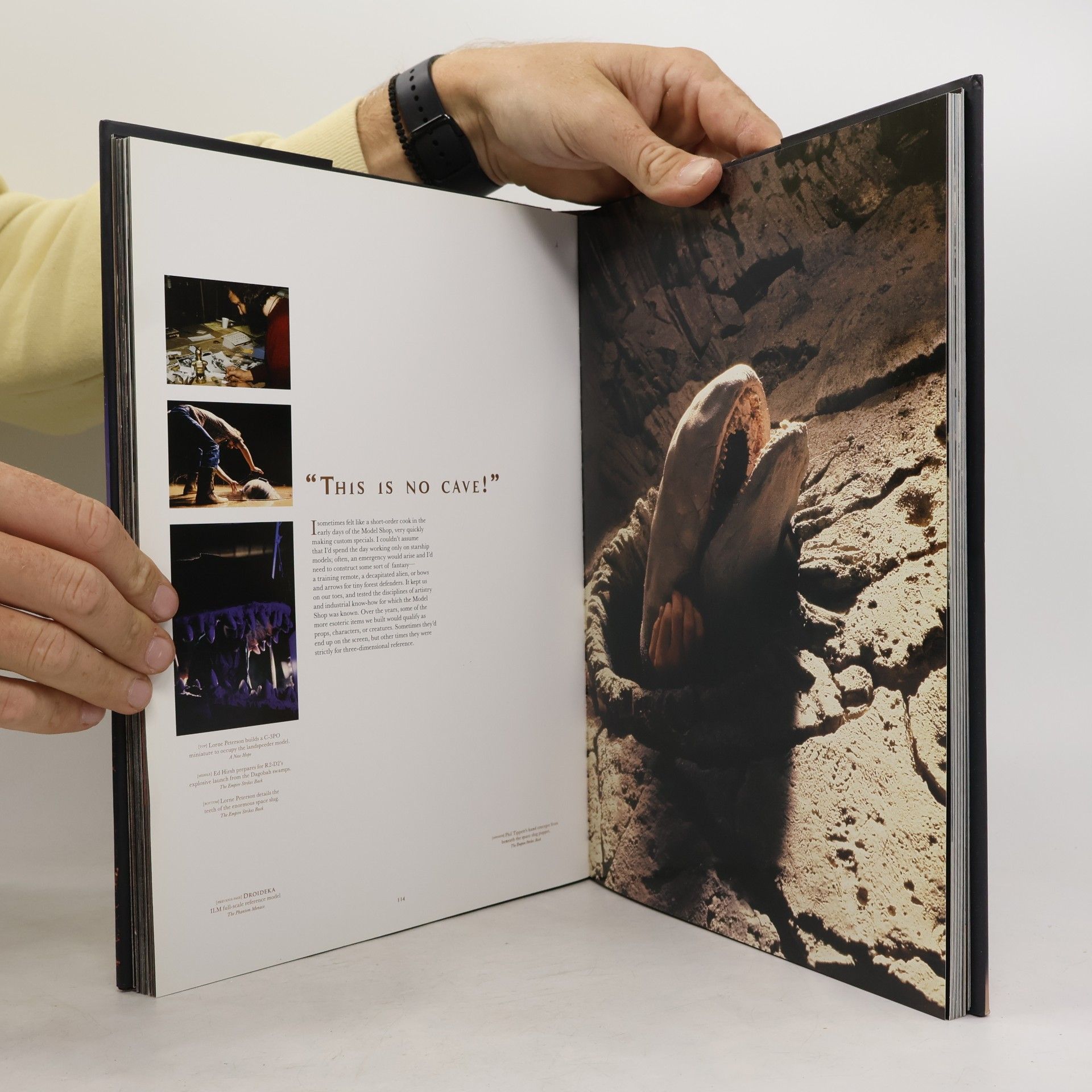 Lorne Peterson Sculpting a galaxy : inside the Star Wars model shop