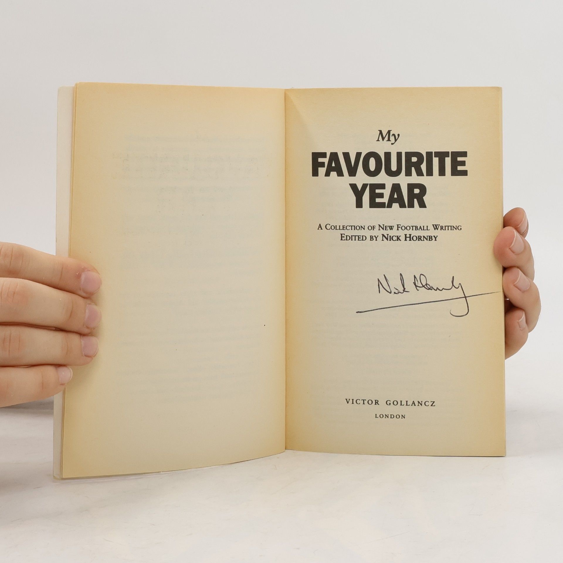 Nick Hornby My Favourite Year