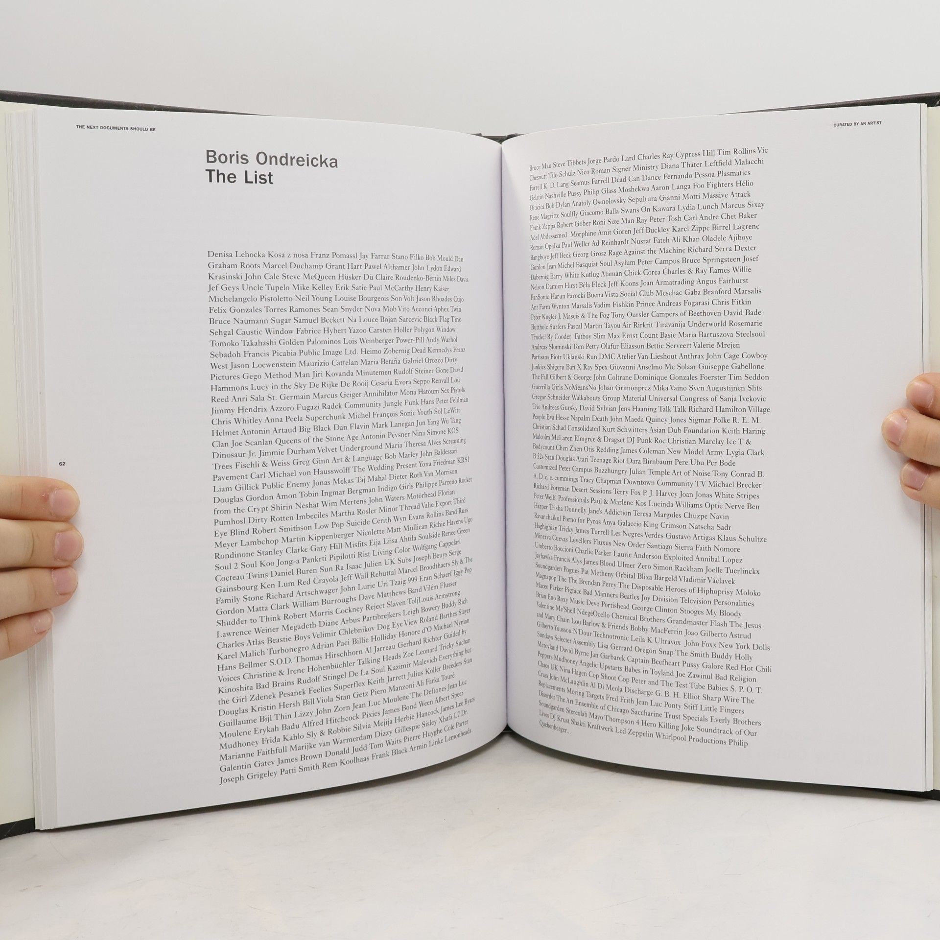 Jens Hoffmann The next Documenta should be curated by an artist