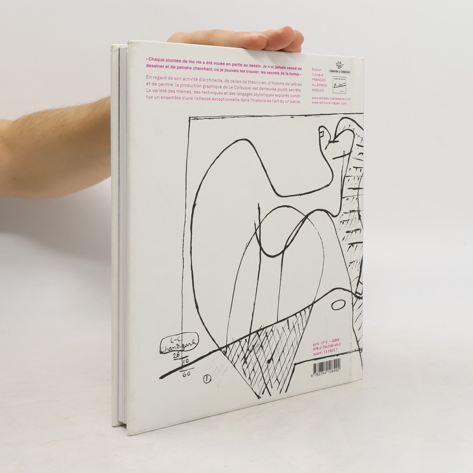 Danièle Pauly Le Corbusier, le jeu du dessin