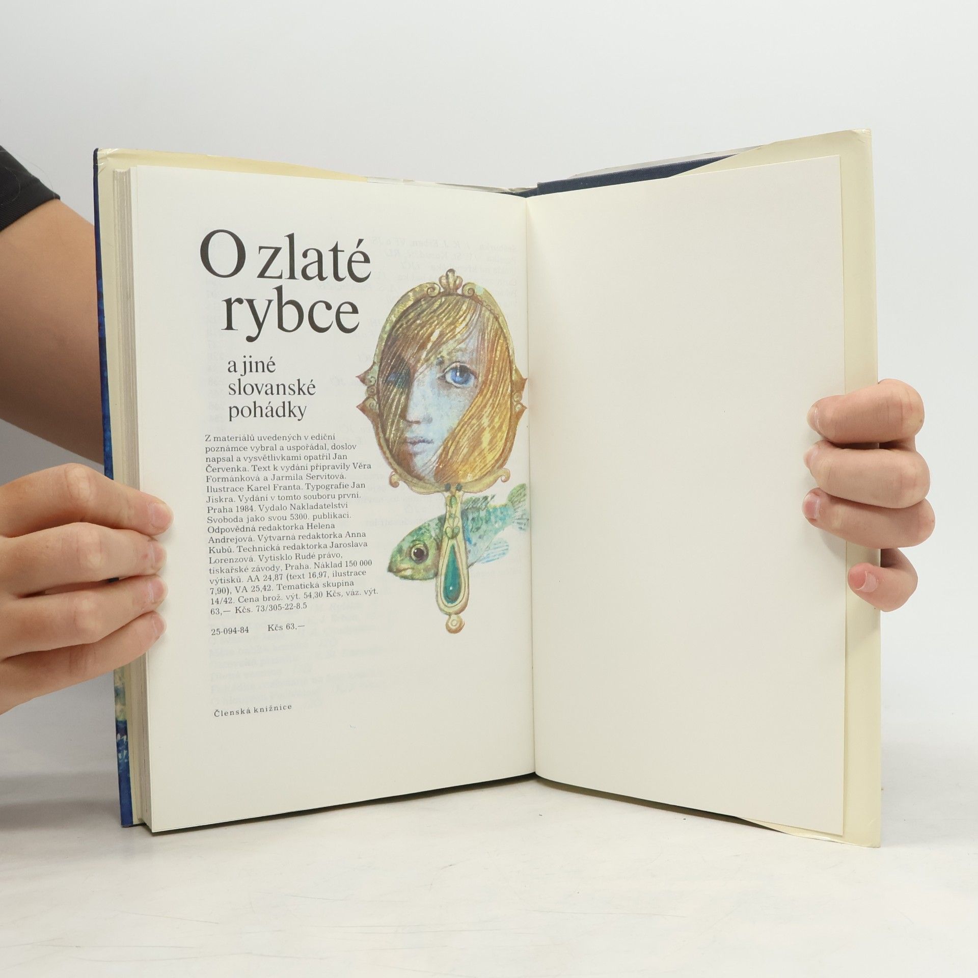 Jan Červenka O zlaté rybce a jiné slovanské pohádky